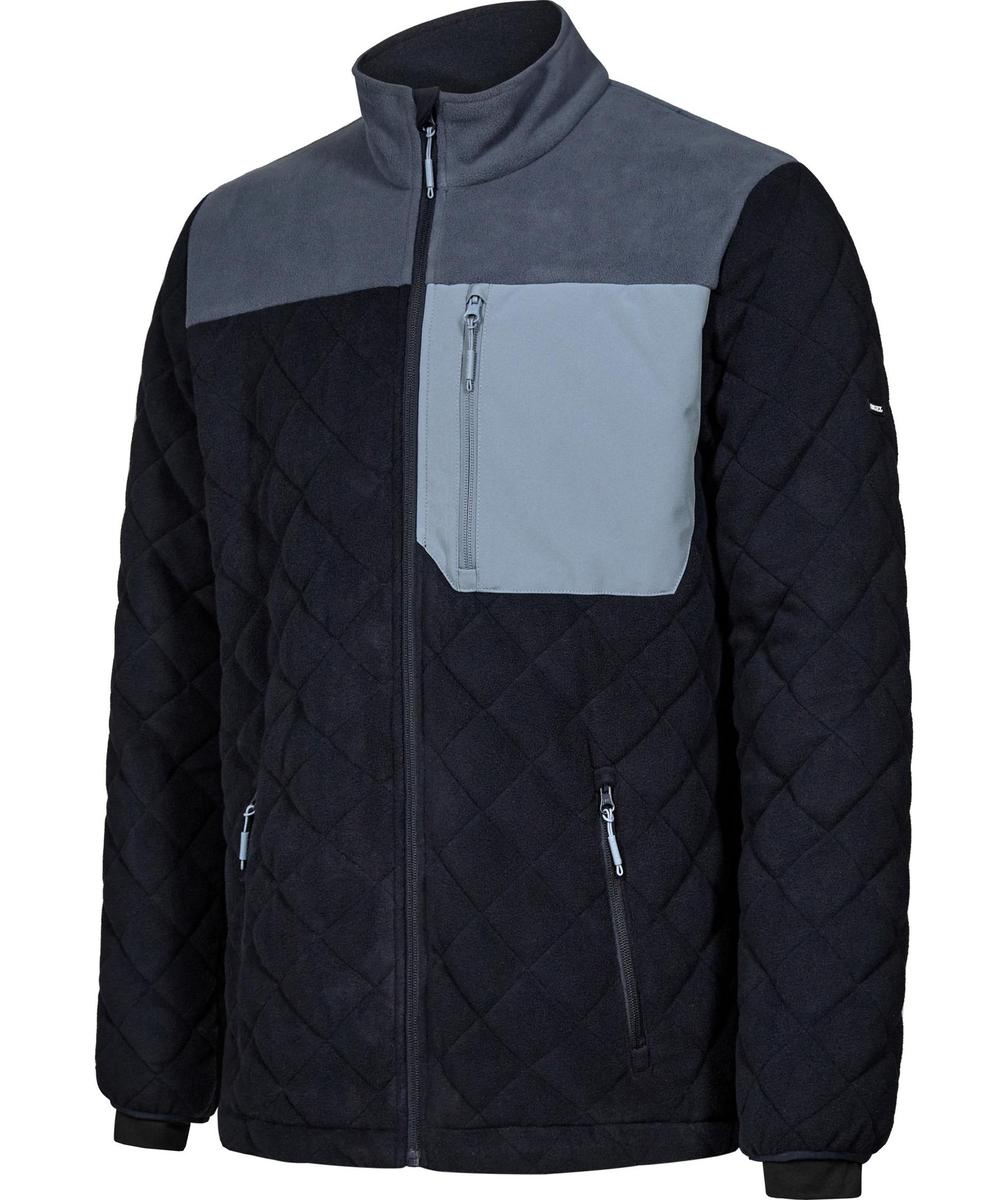 Engel Entire vadderad fleecejacka, Deep Blue/Dark Sea, large image number 5