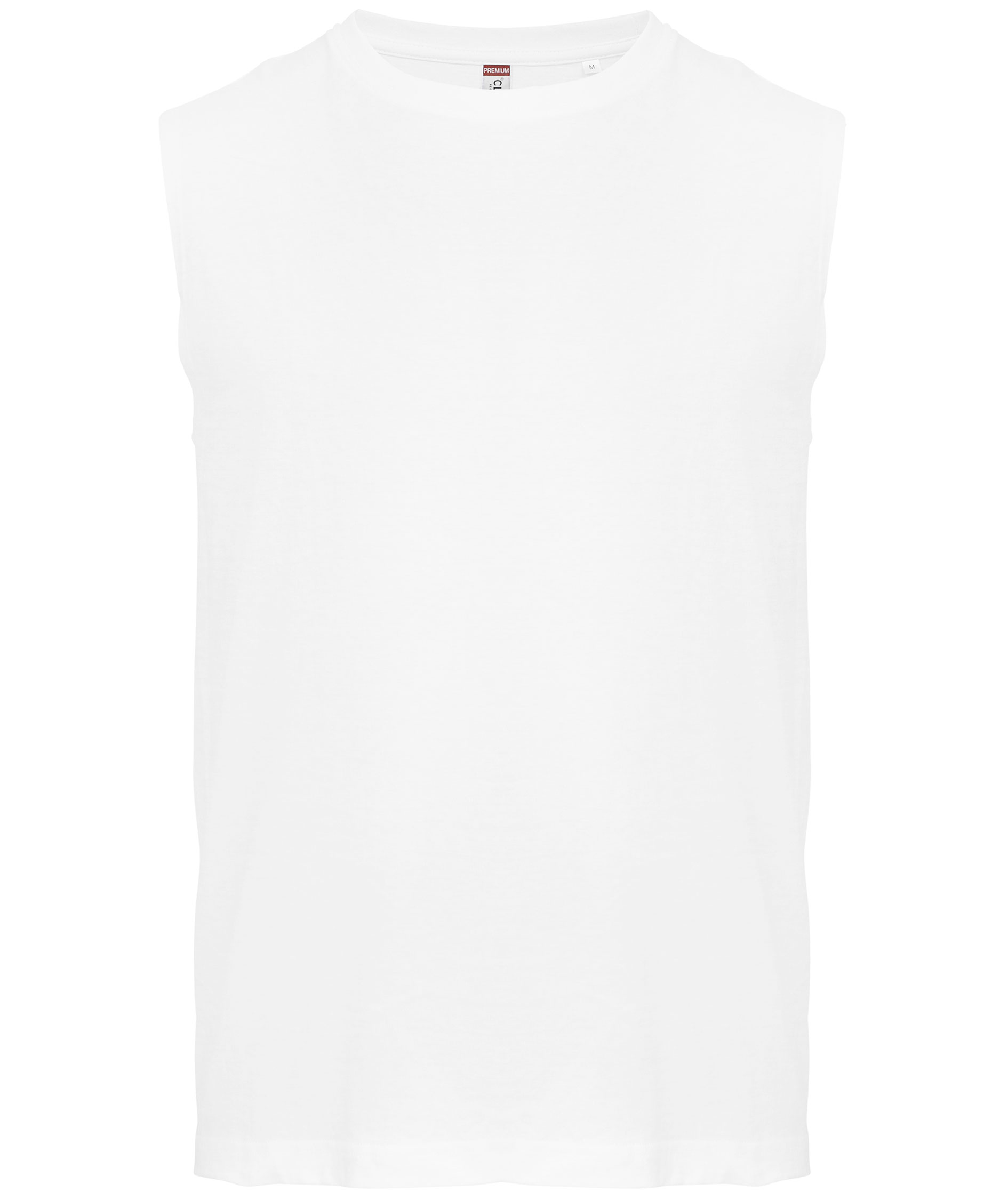 Clique Sleeveless tank top, Hvid