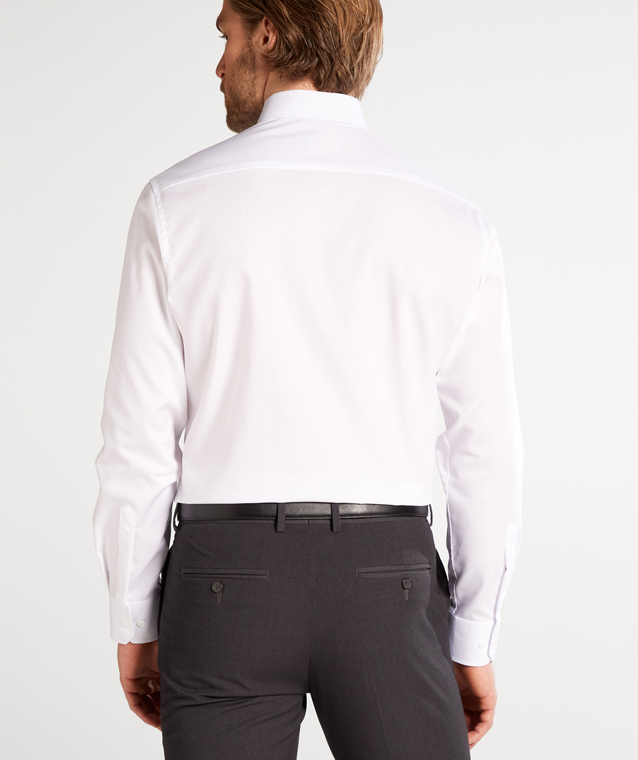 Eterna Uni Modern fit Poplin skjorta, White, large image number 2