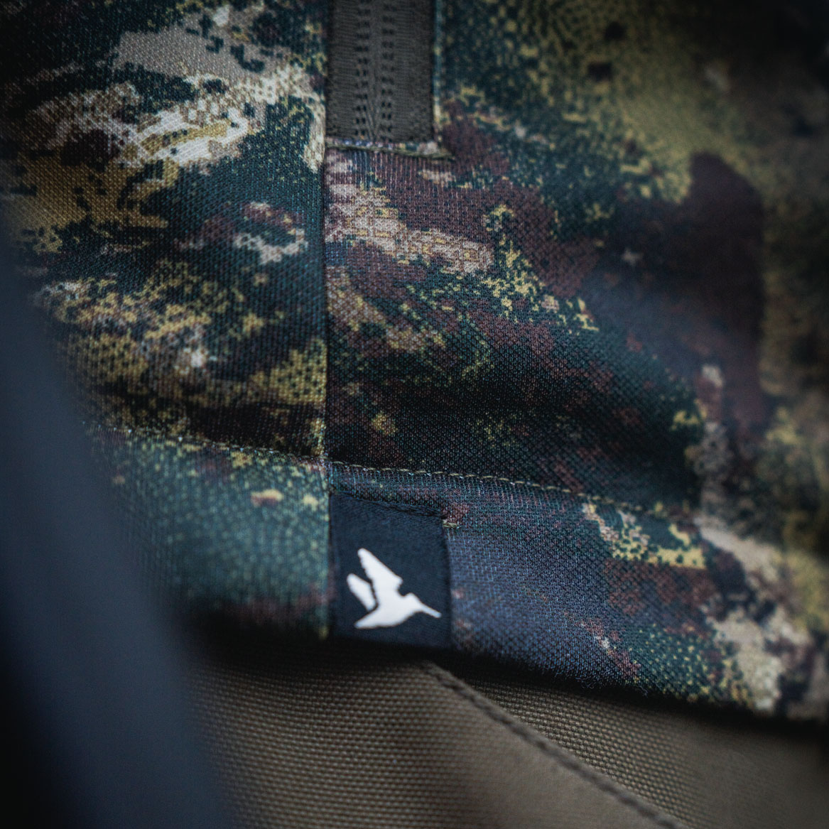 Seeland Tidal Camo fleece jacket, InVis MPC green, large image number 8