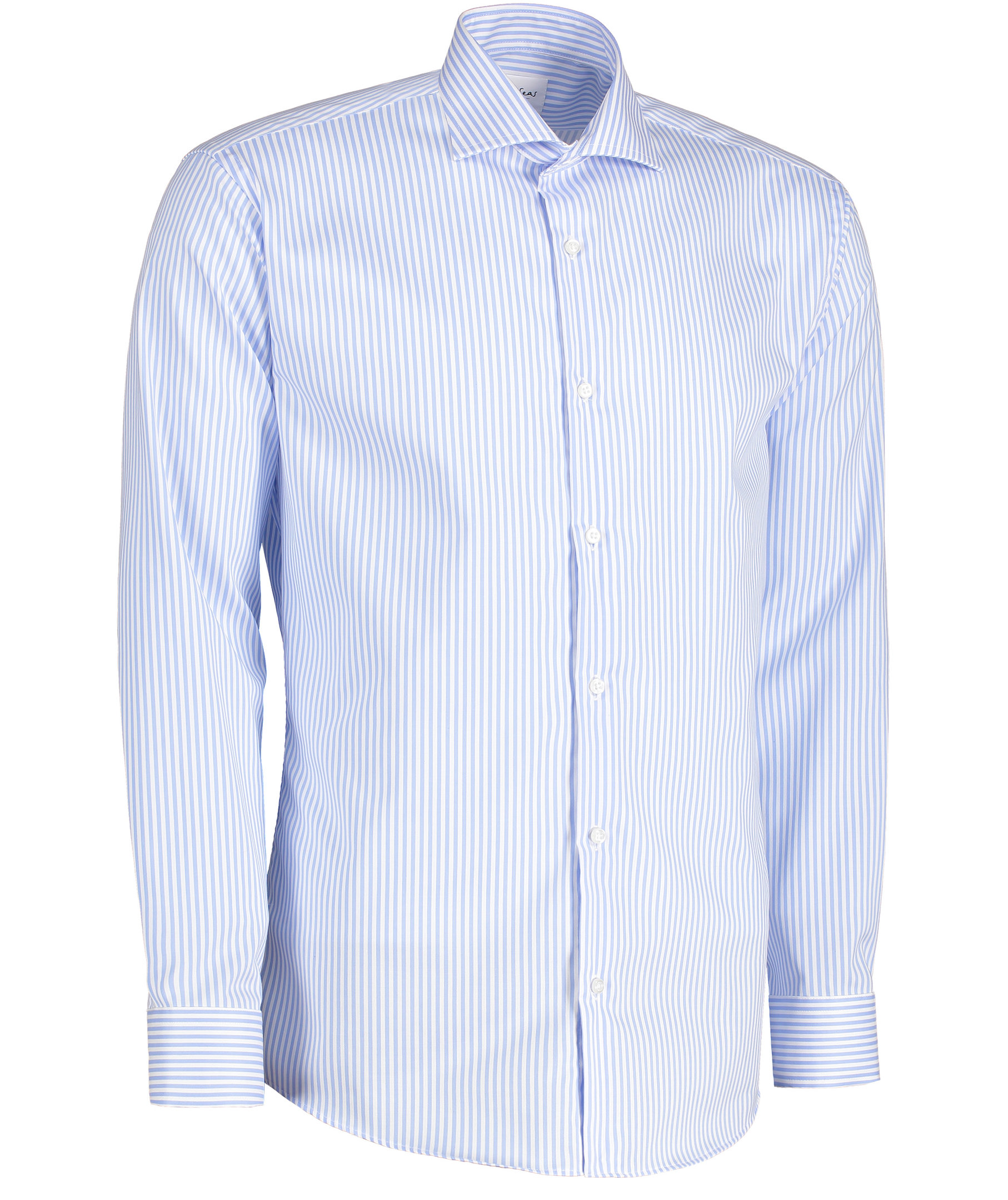 Seven Seas Kadet Modern fit shirt, Light Blue, large image number 3