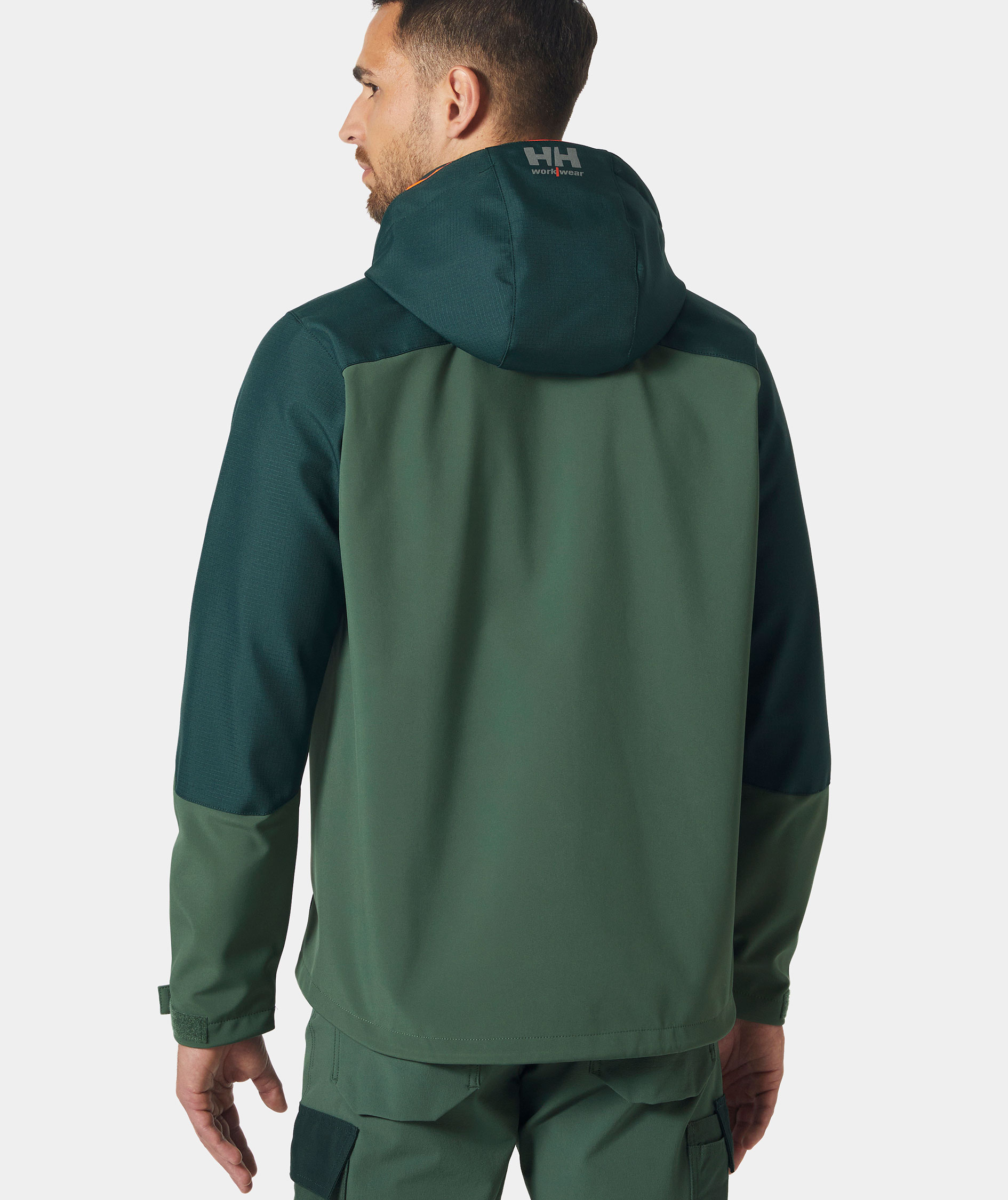 Helly Hansen Oxford softshelljakke, Spruce/Darkest Spruce, large image number 3
