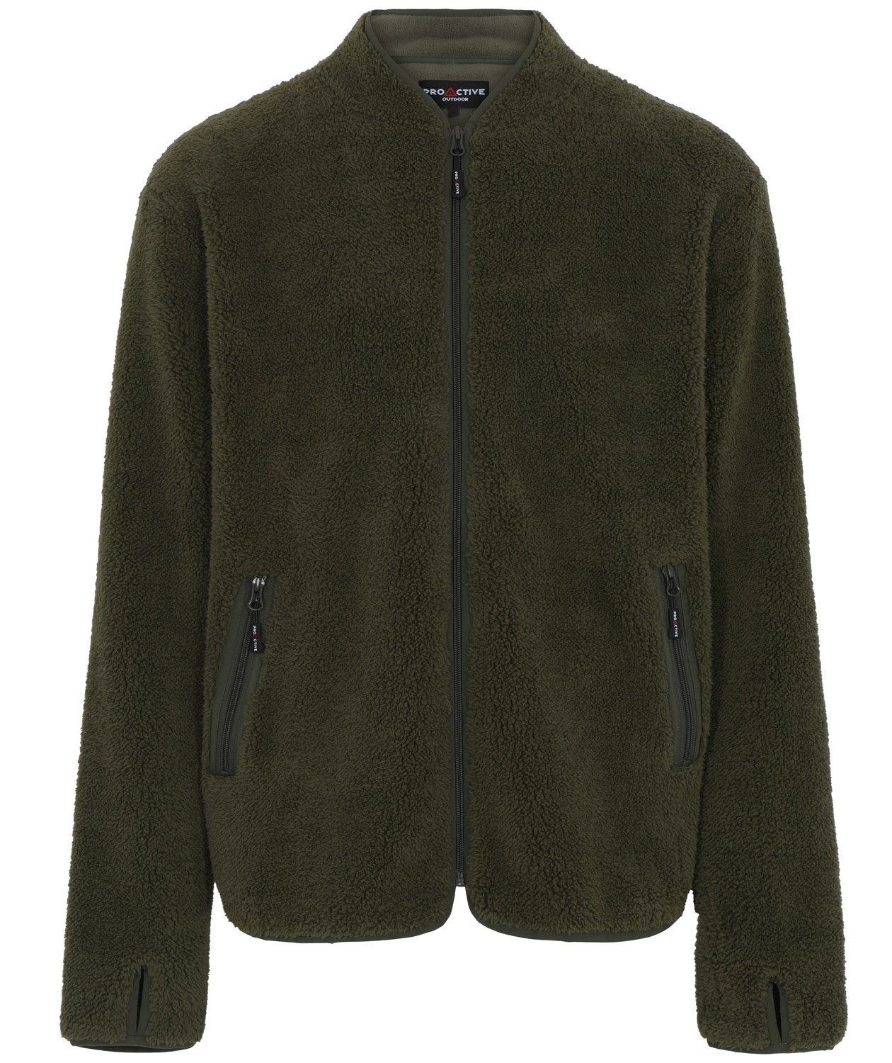 ProActive Teddy jacka, Gr&ouml;n