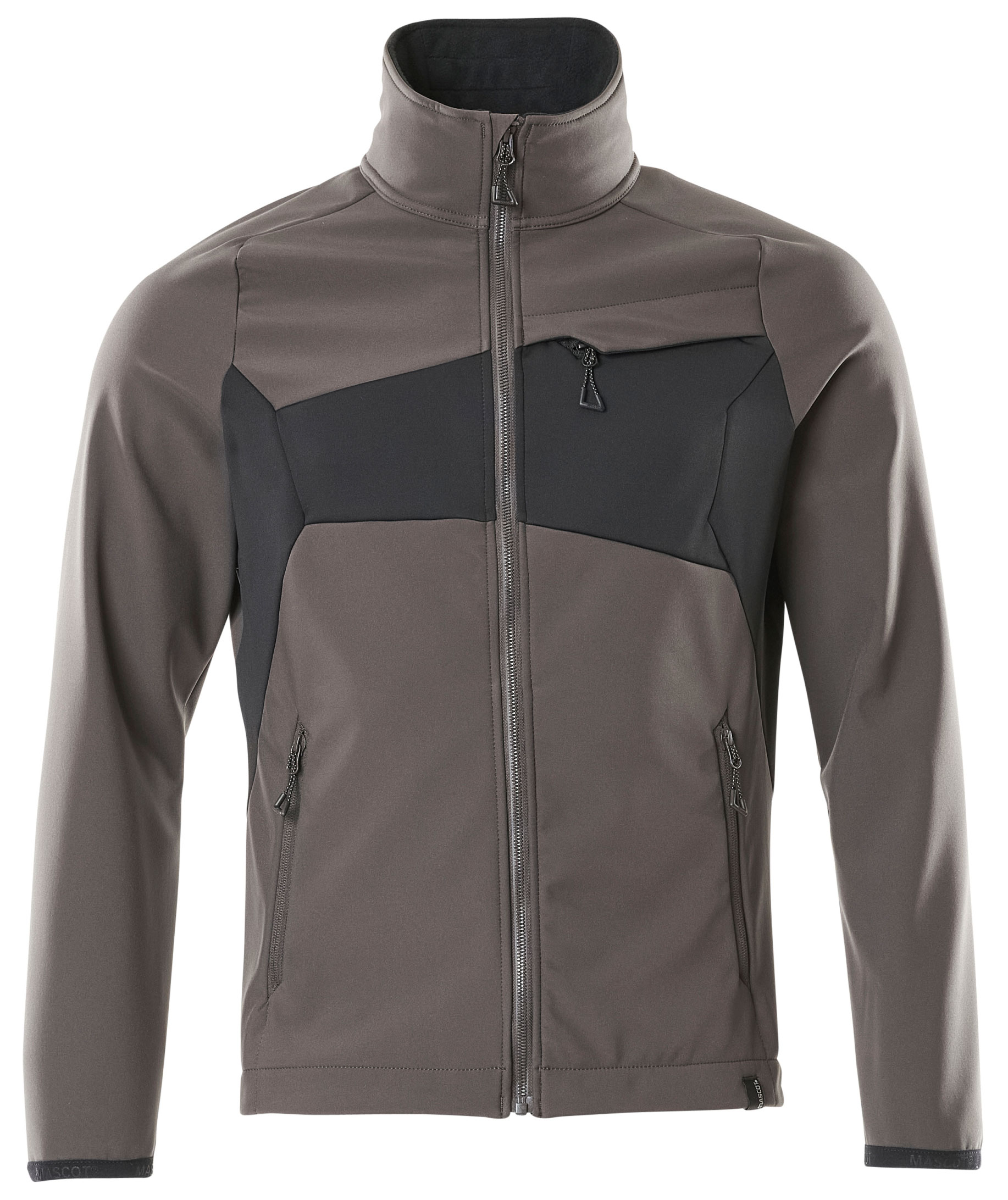 Mascot Accelerate softshelljakke, M&oslash;rk Antrasitt/Svart, M&oslash;rk Antrasitt/Svart, swatch