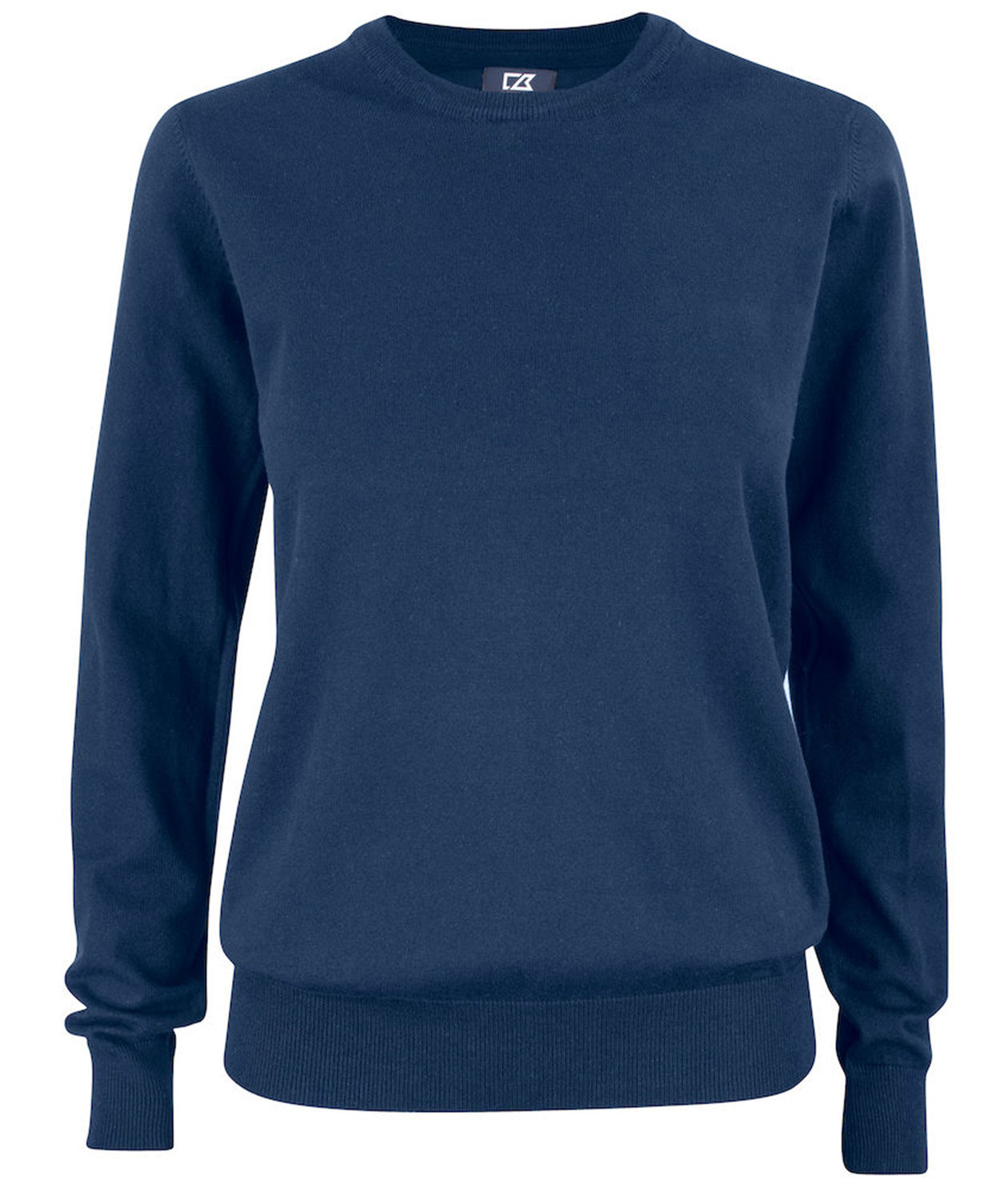 Cutter & Buck Oakville dame Crewneck, M&oslash;rkebl&aring;, M&oslash;rkebl&aring;, swatch