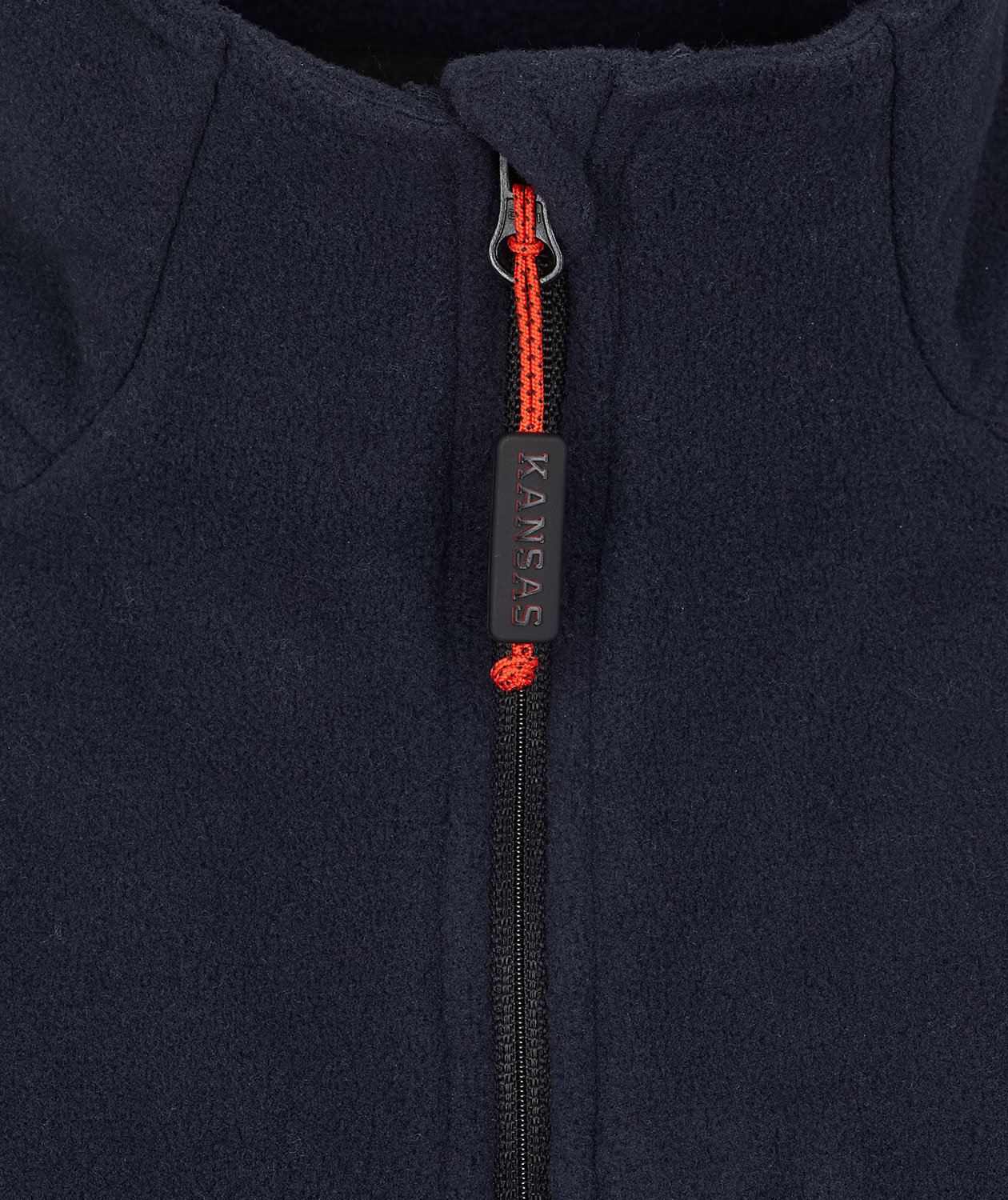 Kansas Evolve fleecejakke, M&oslash;rk Marine, large image number 3