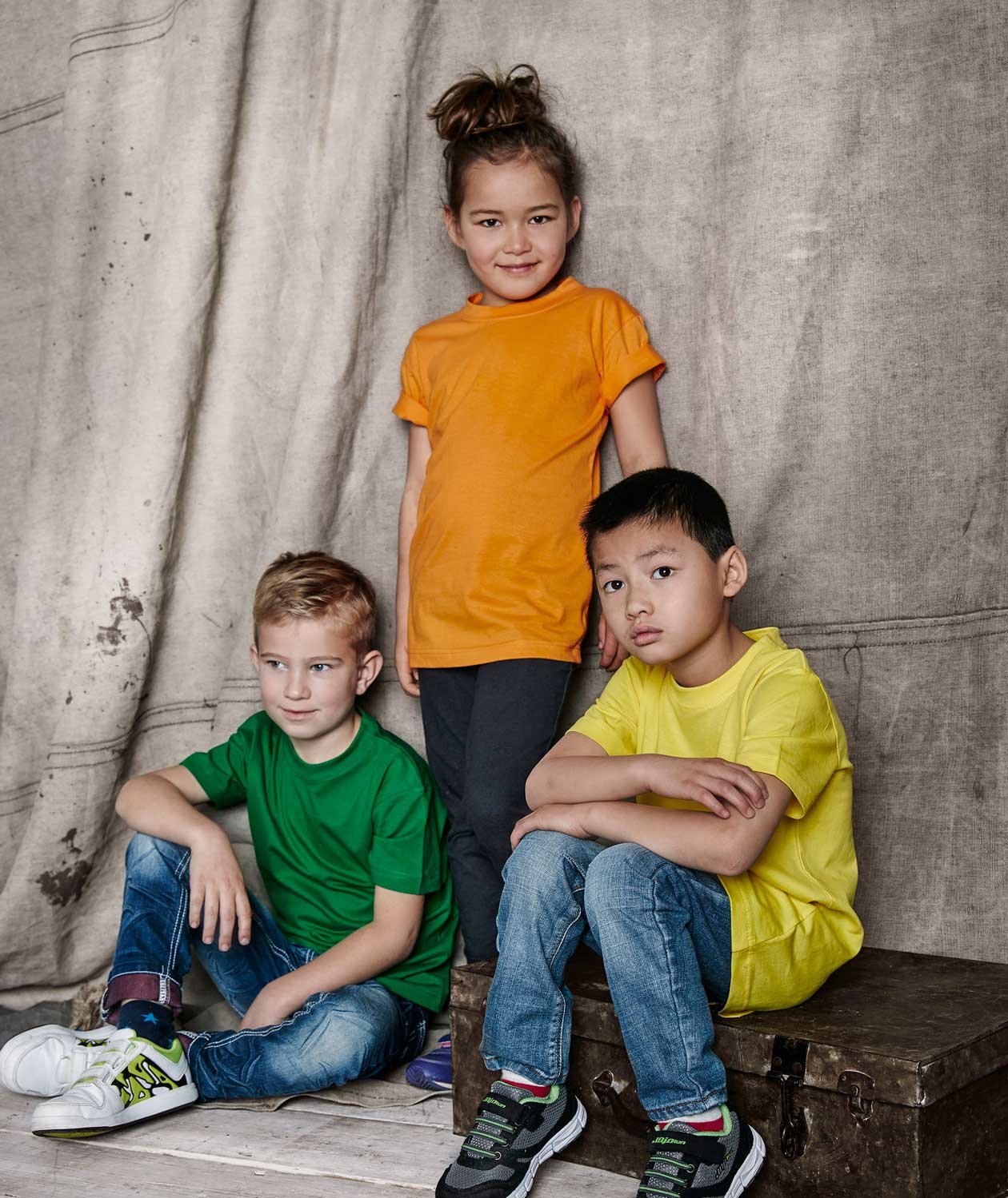 South West Kings ekologisk T-shirt till barn, Klart Gr&ouml;nt, large image number 3