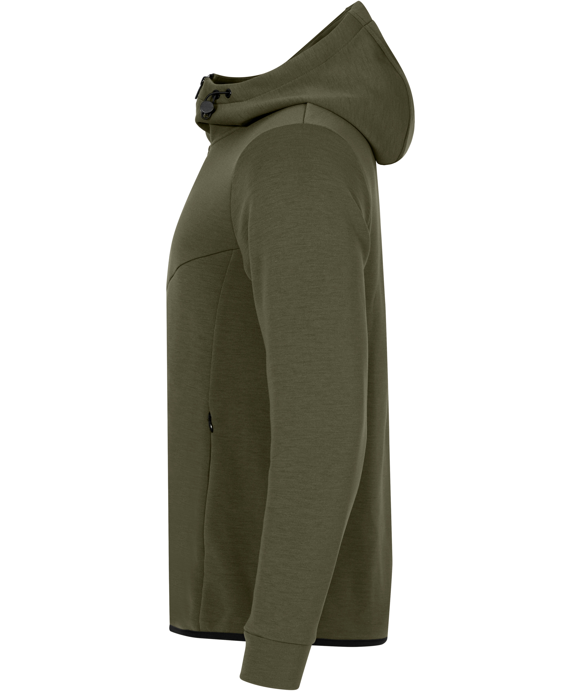 Clique Hayden Hoody Full Zip hoodie med blixtl&aring;s, Fog Green, large image number 3