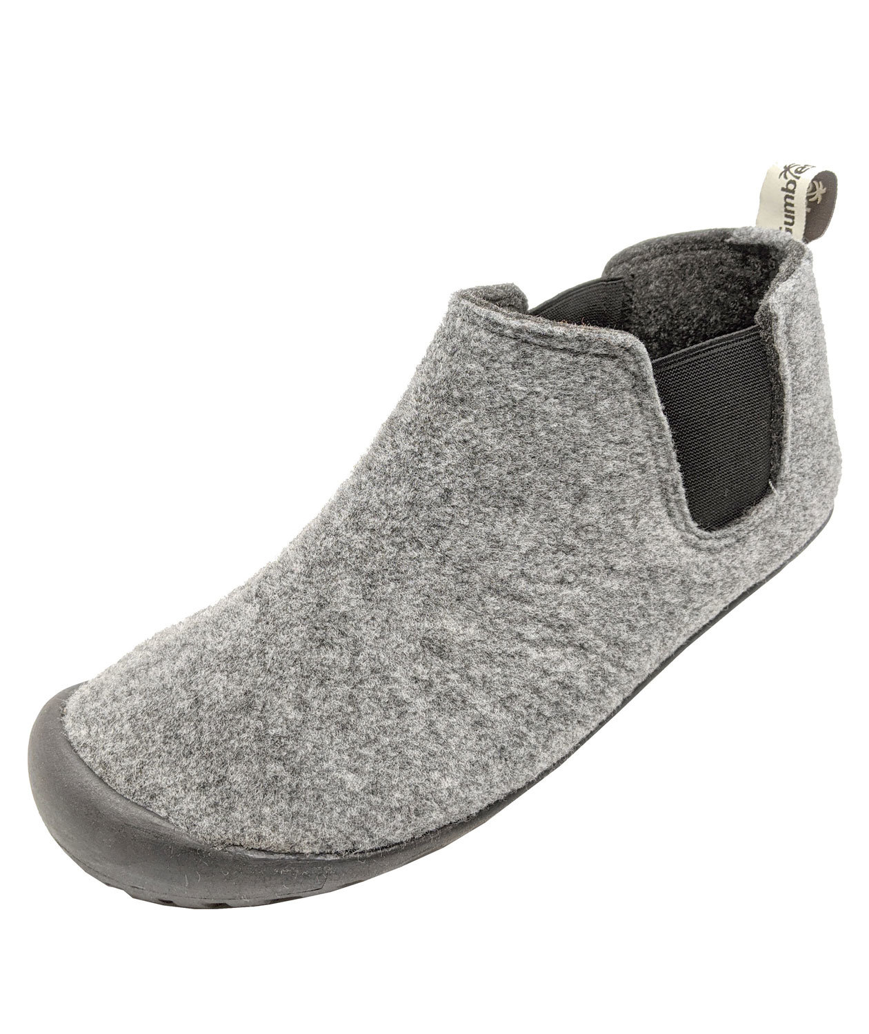 Gumbies Brumby Slipper Boot hjemmesko, Grey/Charcoal, large image number 0