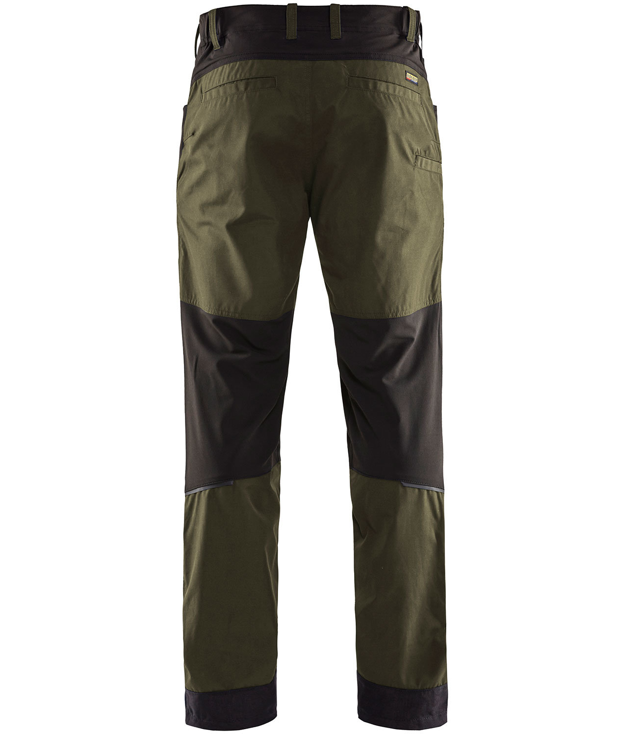 Bl&aring;kl&auml;der Unite arbeidsbukse, Olivengr&oslash;nn/Svart, large image number 1