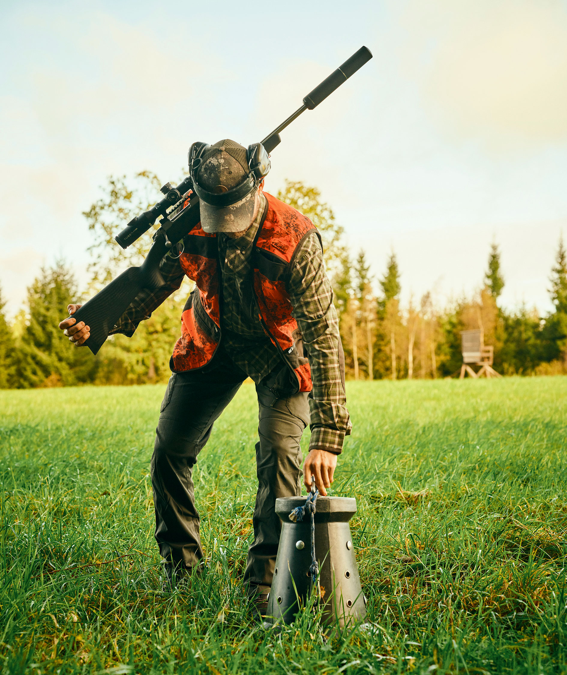 Pinewood&nbsp;Pro InsectSafe bukser, Moss green, large image number 14