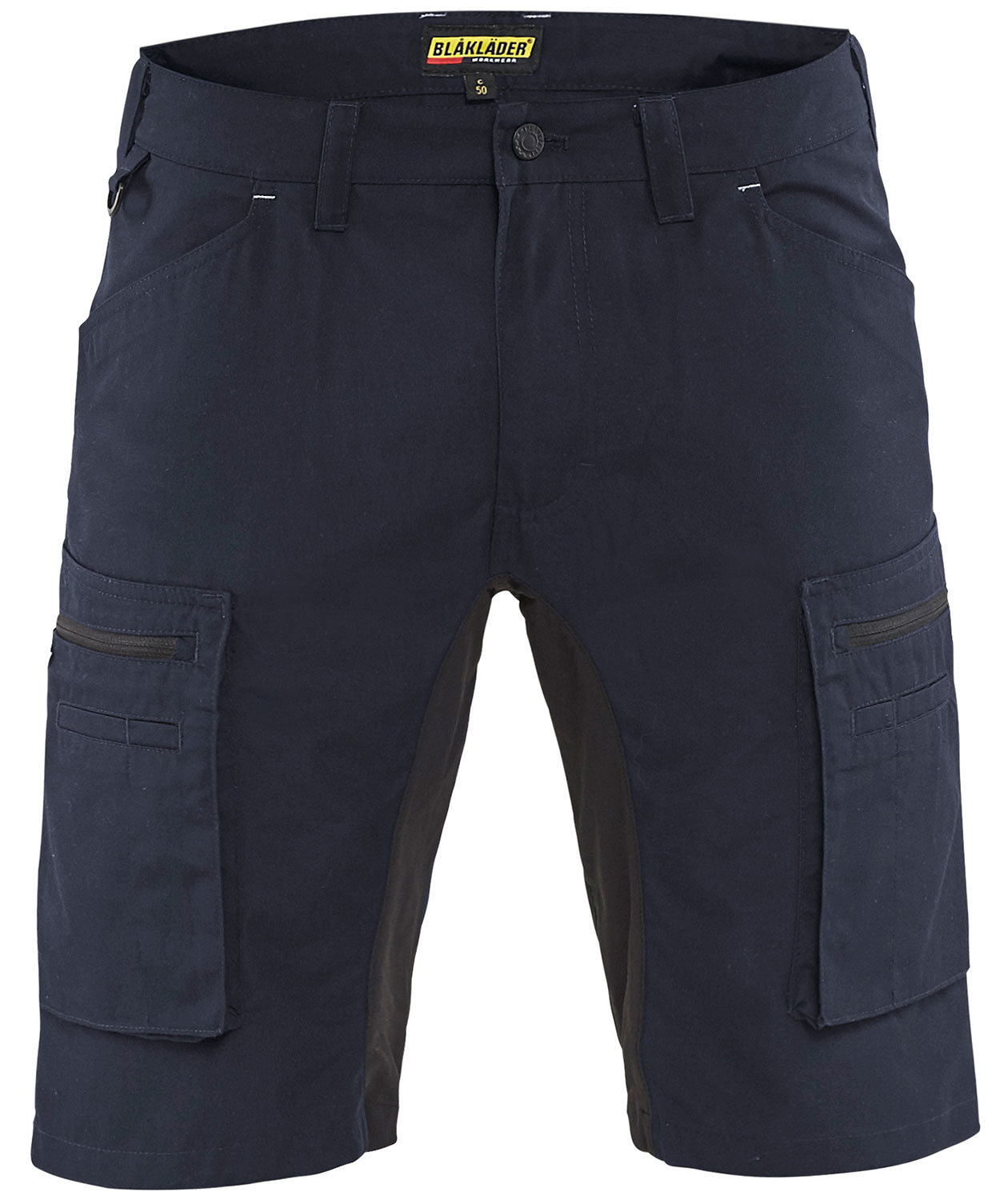 Bl&aring;kl&auml;der Unite arbejdsshorts, M&oslash;rk Marinebl&aring;/Sort