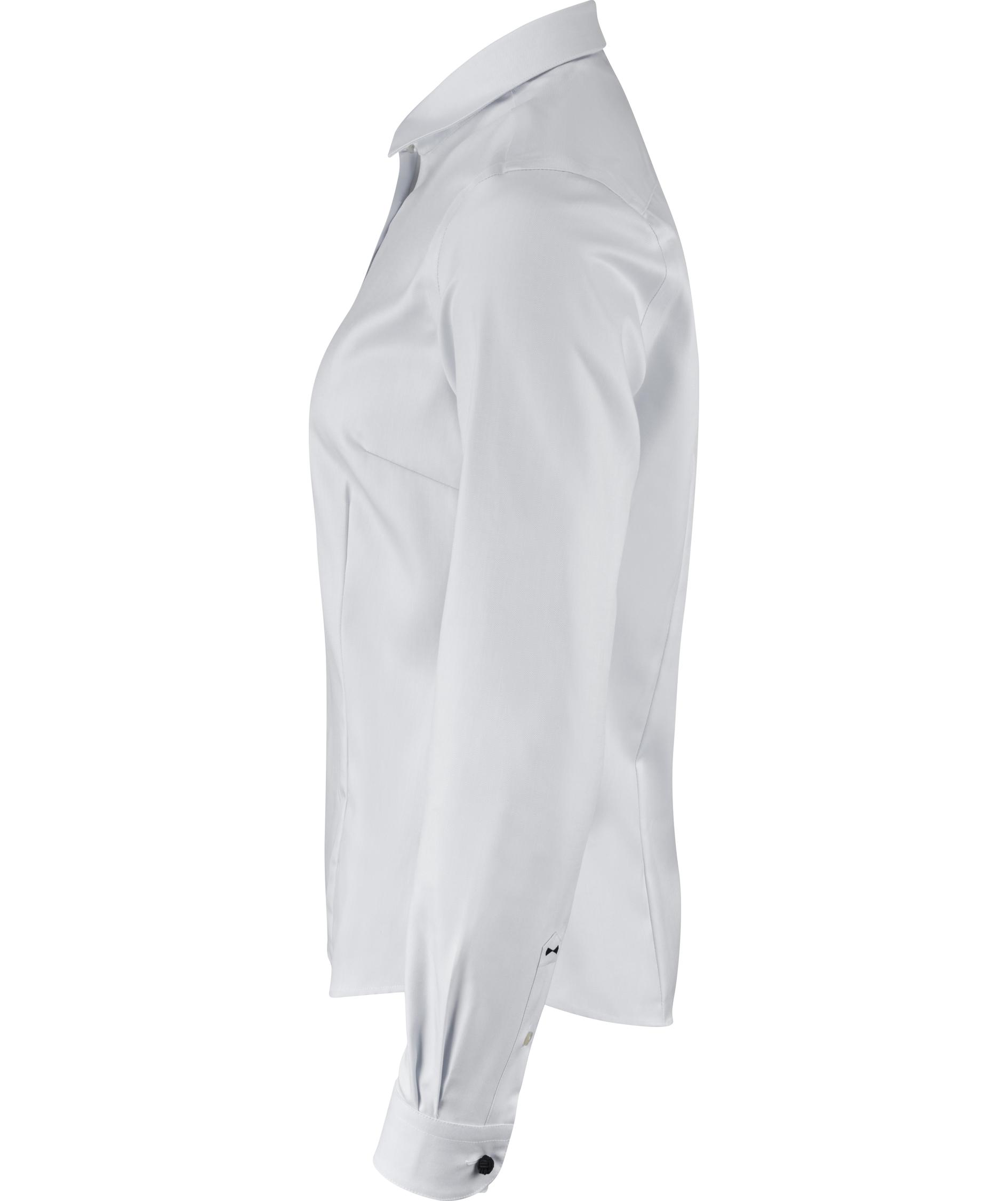 J. Harvest & Frost Black Bow 60 lady fit skjorte, Hvid, large image number 2