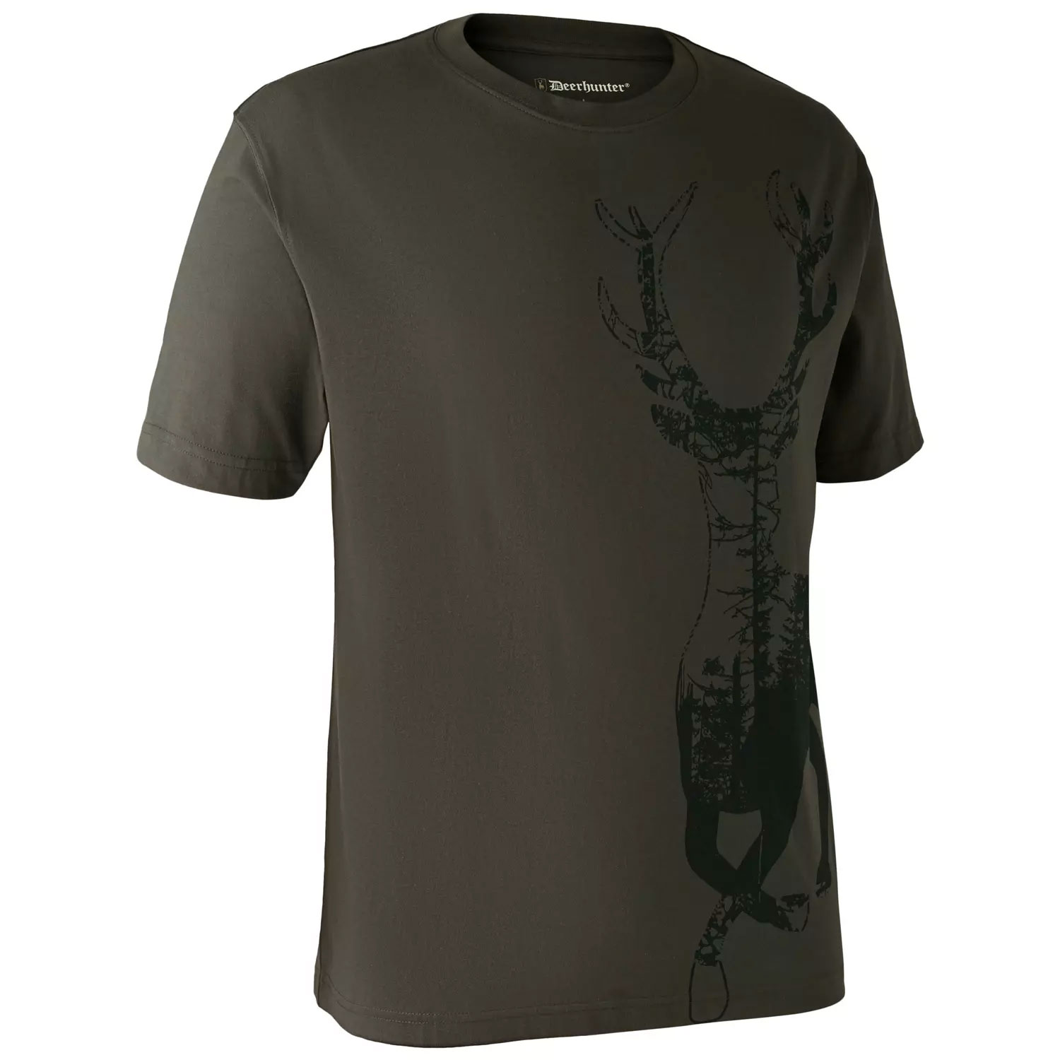 Deerhunter T-shirt, Bark Green