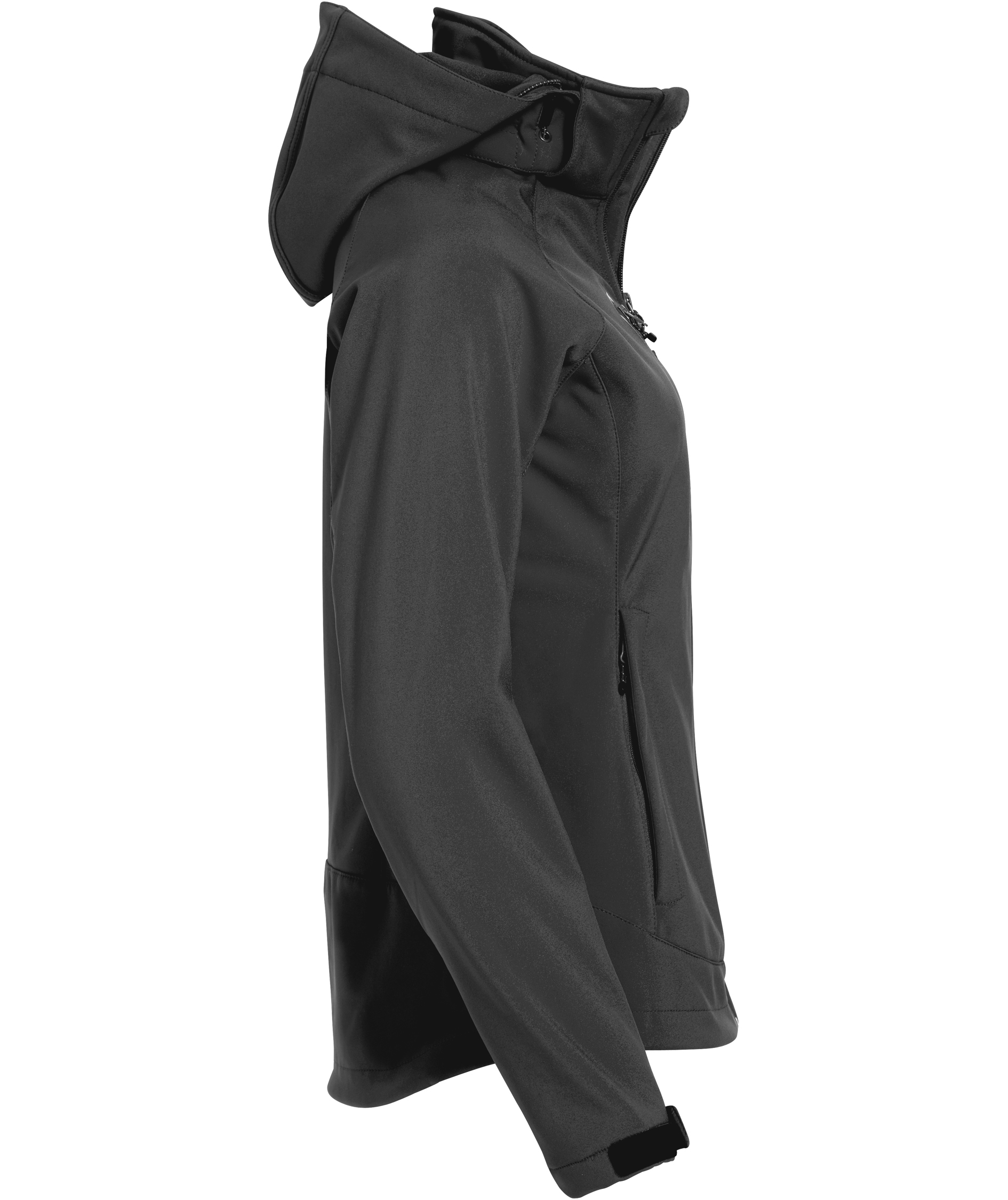 Clique Milford women's softshell jacket, Dark grey, large image number 2