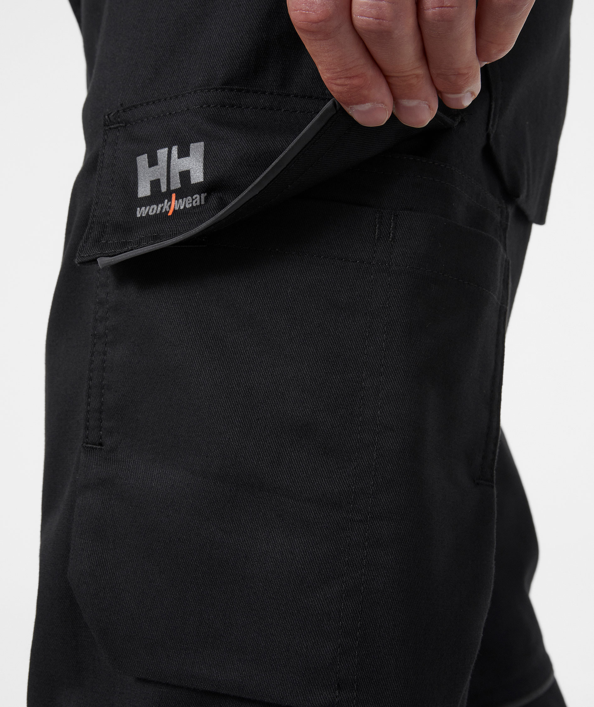 Helly Hansen Manchester arbejdsbukser, Sort, large image number 4