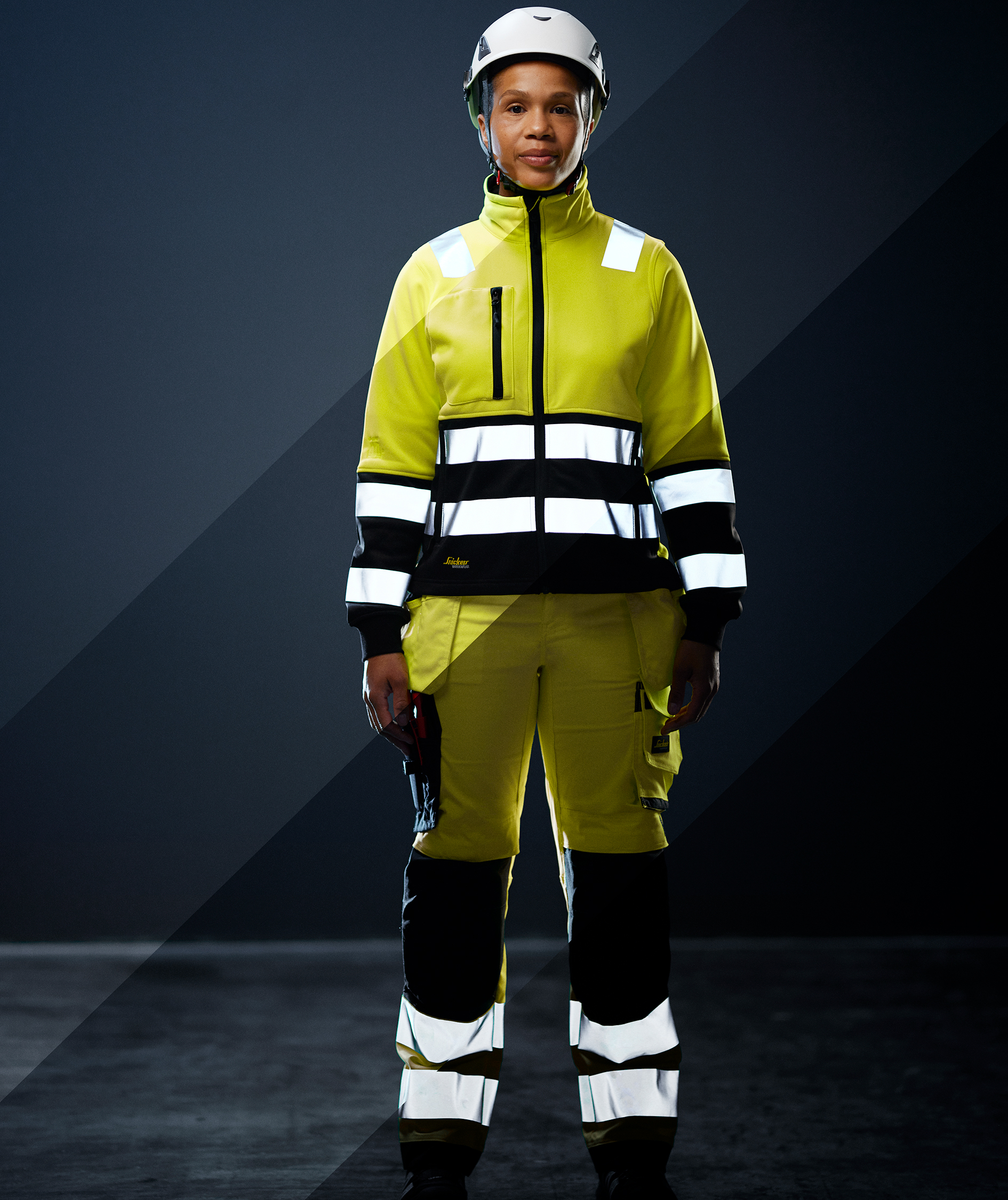 Snickers sweatjacka 8073 dam