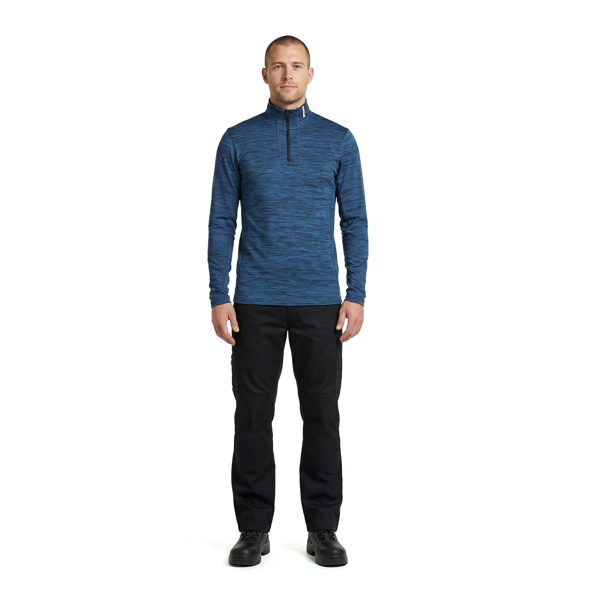 Kansas Evolve craftsman long-sleeved T-shirt, Marine/Dark Marine, large image number 2