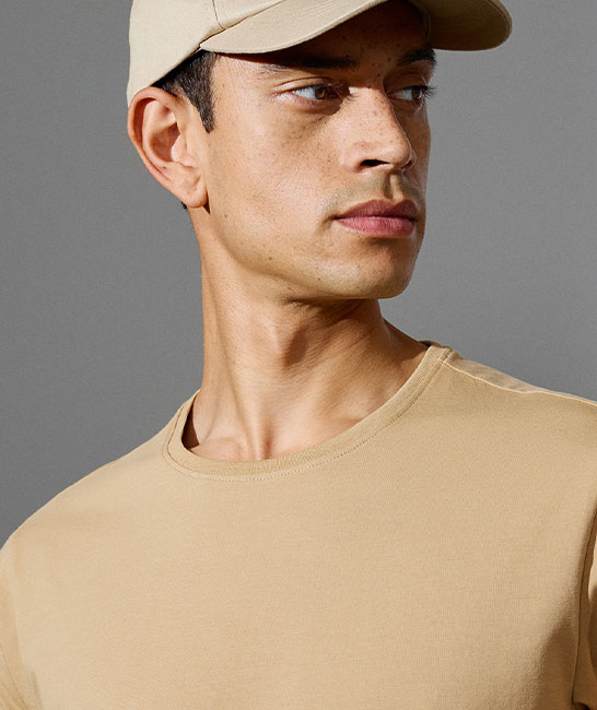 ID T-shirt with stretch, Sand, large image number 4