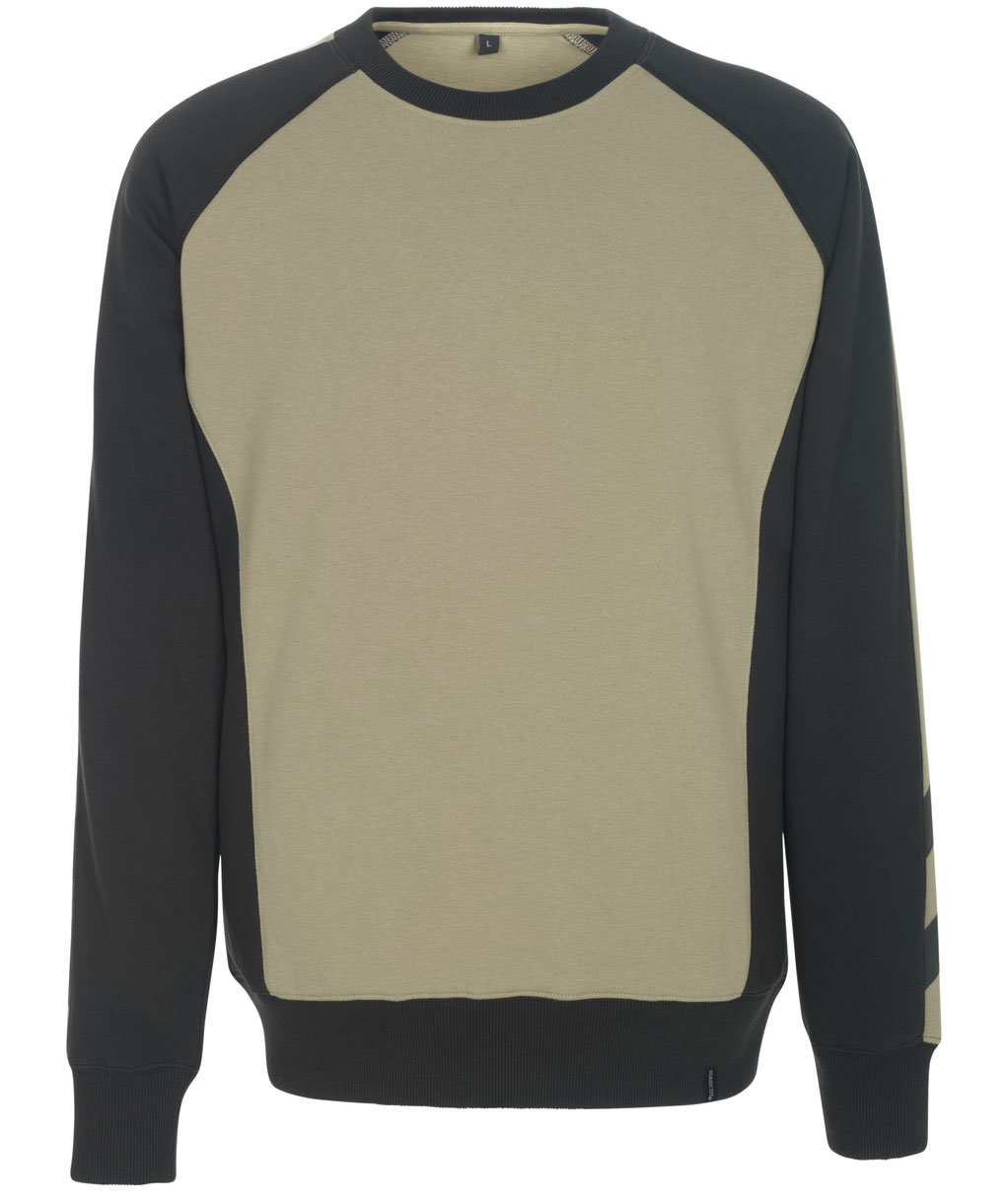 Mascot Unique Witten Sweatshirt, Khaki/Black, Khaki/Black, swatch