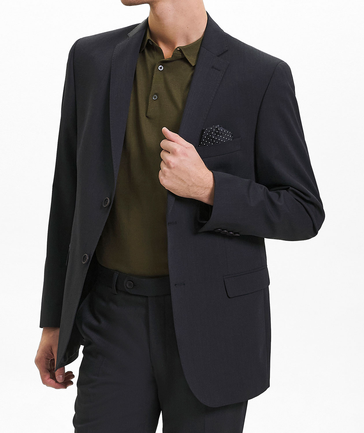 Sunwill Traveller Bistretch Regular Fit Blazer, Charcoal