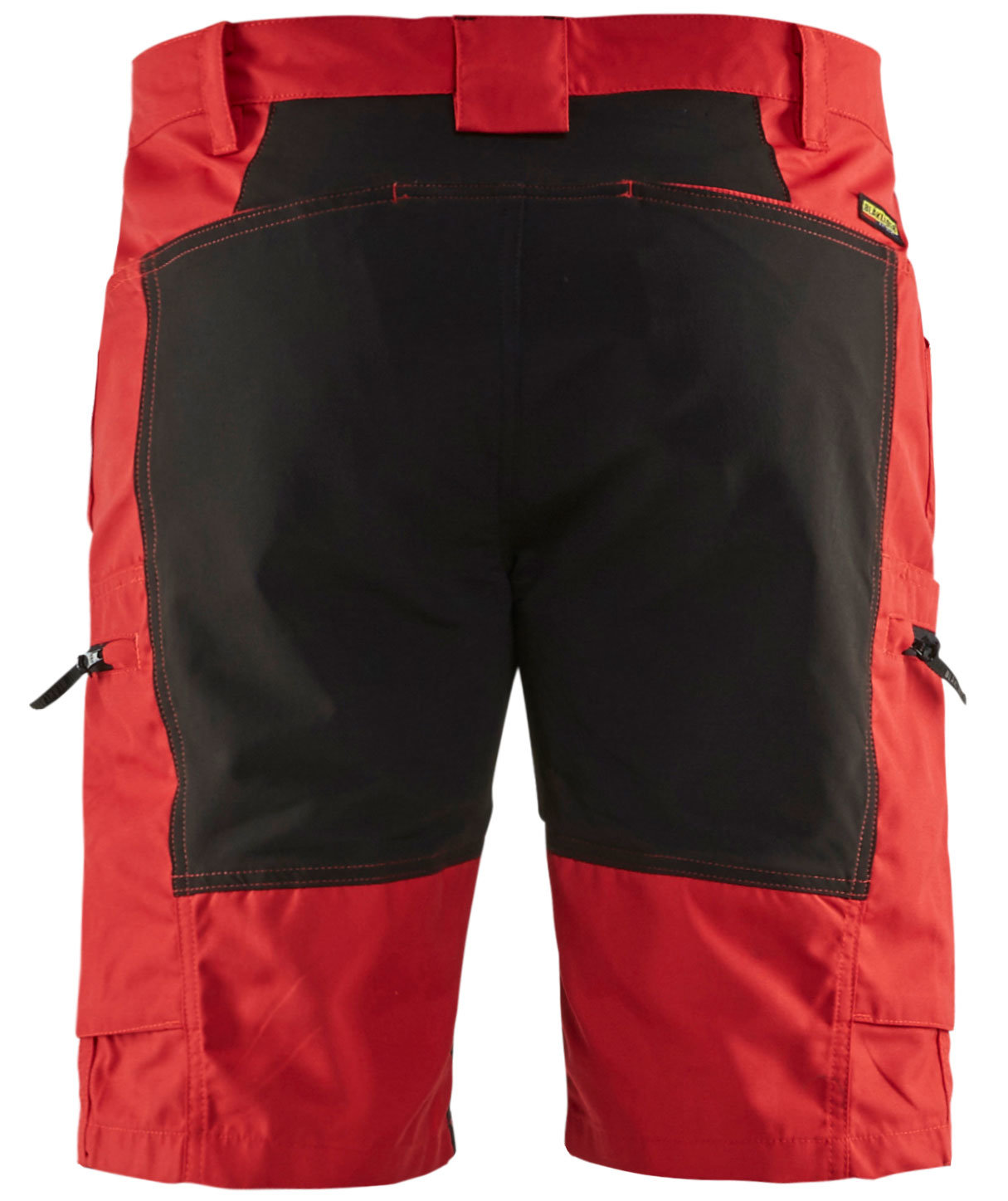 Bl&aring;kl&auml;der Unite arbeidsshorts, R&oslash;d/Svart, large image number 2