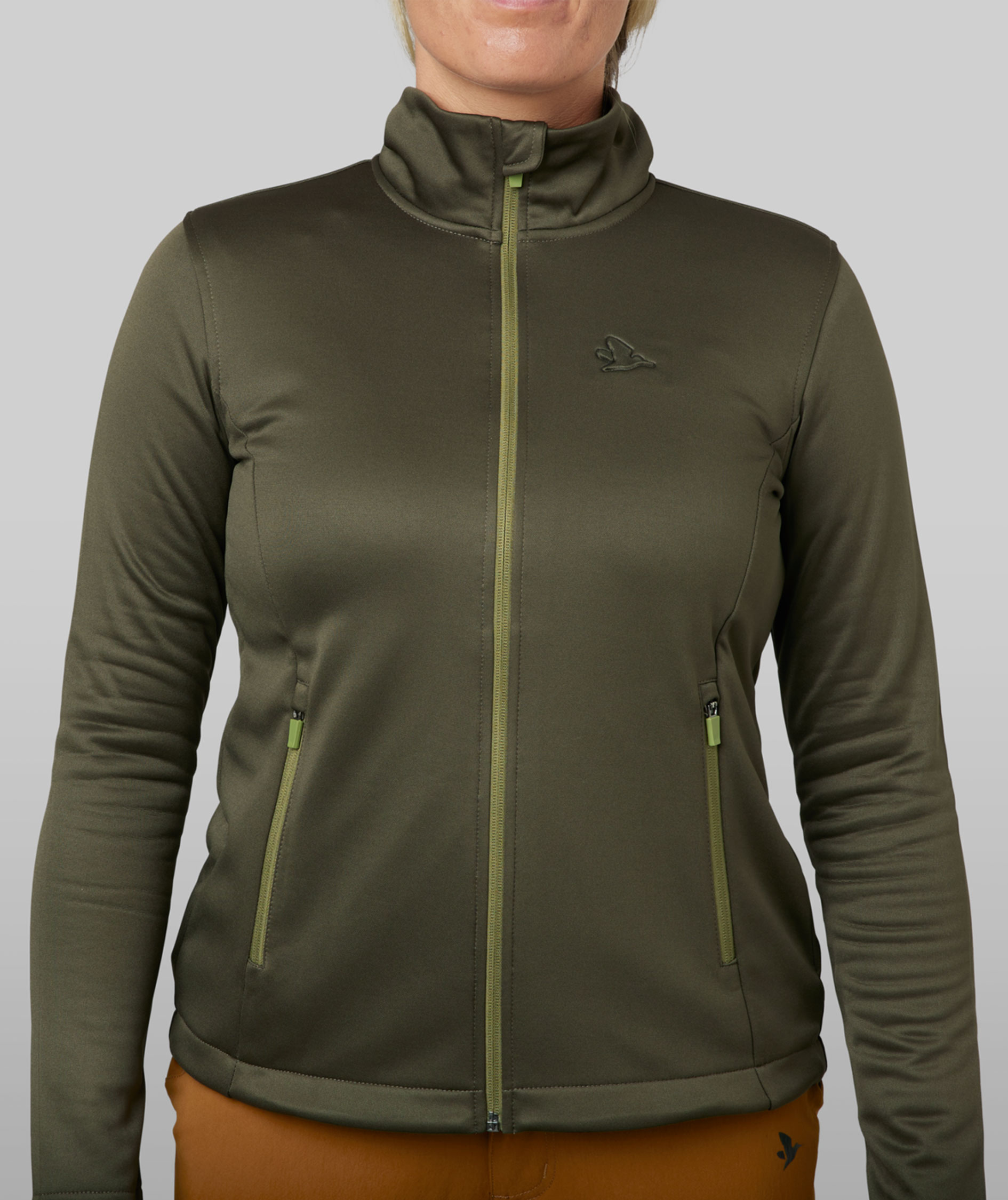 Seeland Emily dame fleecejakke, Pine green, large image number 6