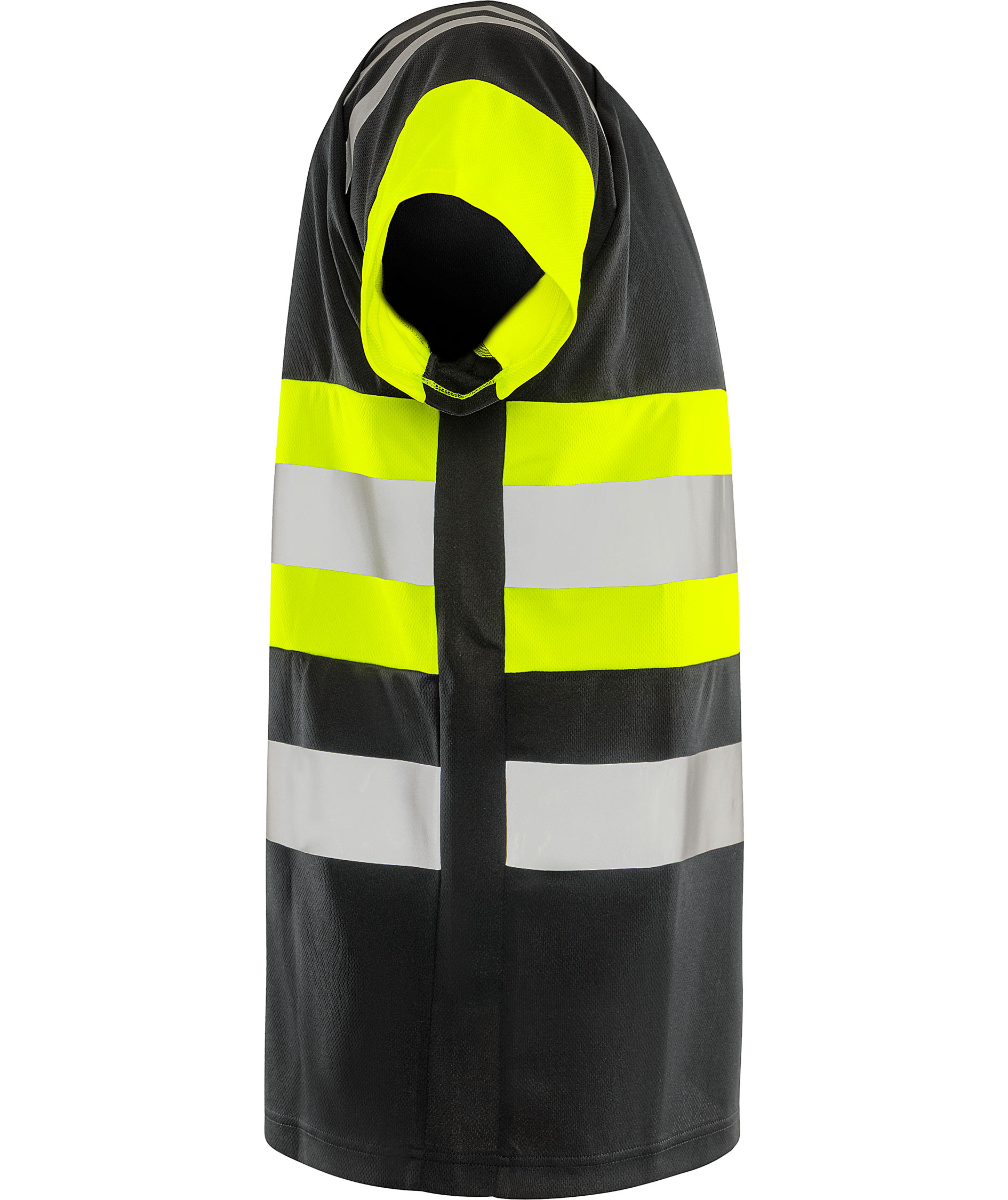 Fristads&nbsp;Green T-shirt 7880 GPST, Varsel Gul/Svart, large image number 3