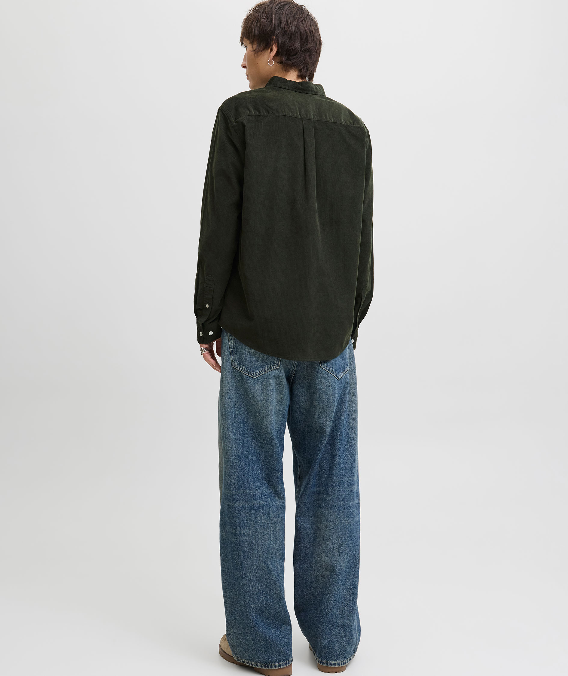 Jack & Jones JJECLASSIC Corduroy shirt, Rosin, large image number 2