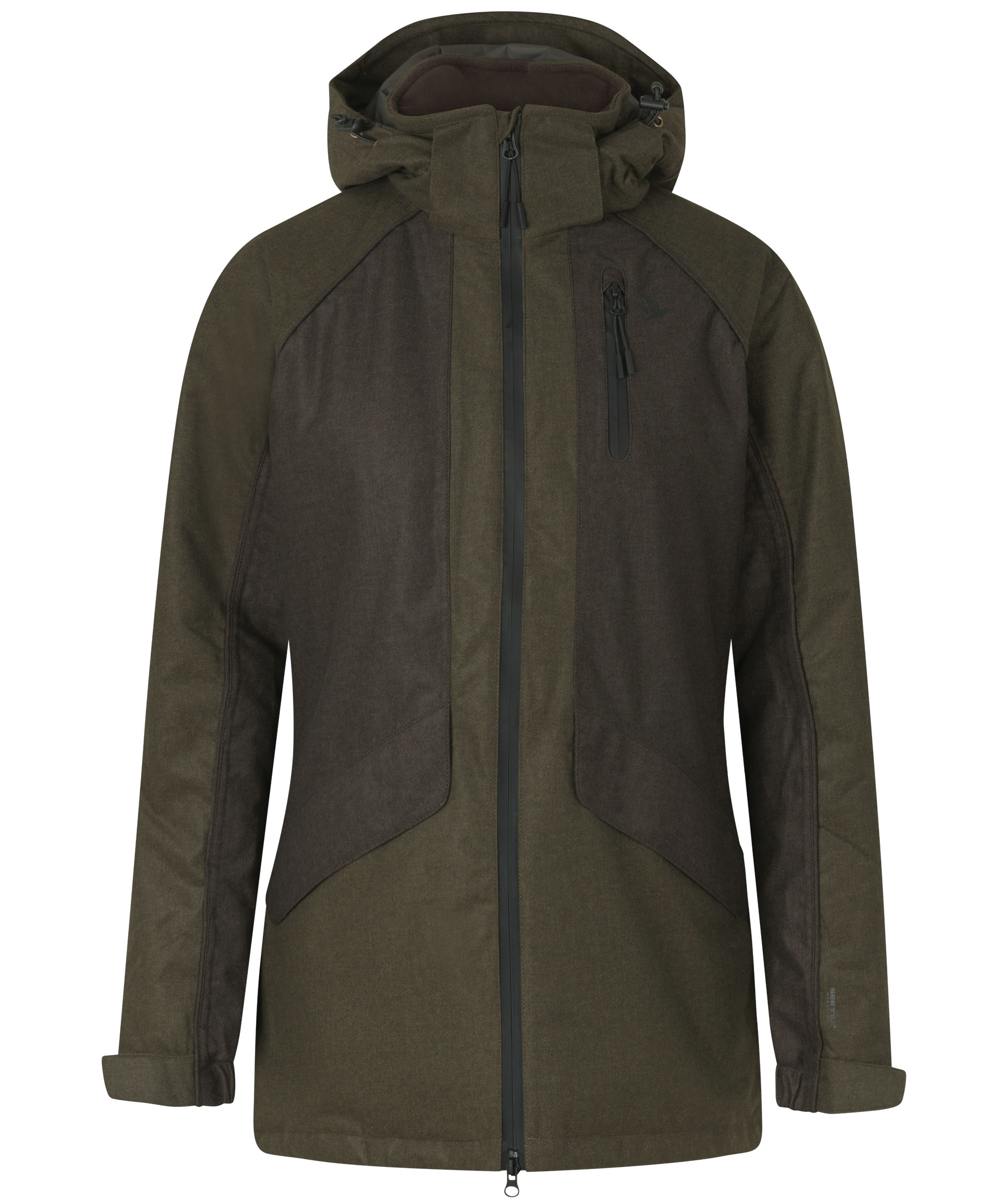 Seeland Avail Aya Insulated jacka dam, Pine Green/Demitasse Brown