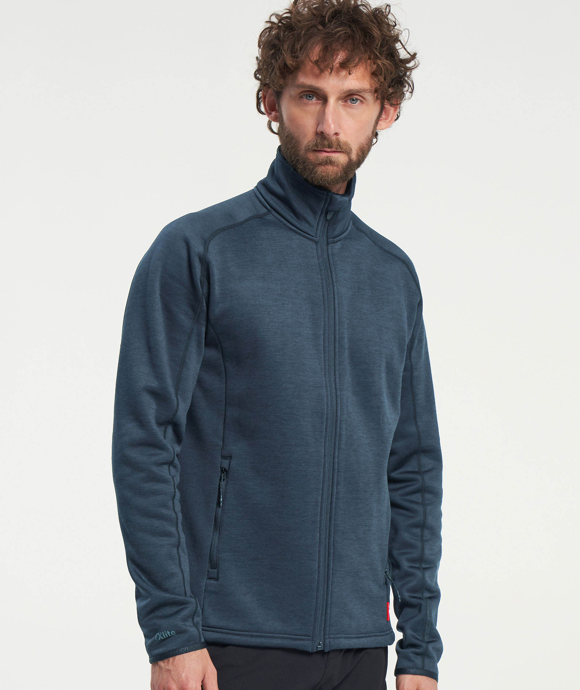 Tenson TXlite cardigan, Dark blue, large image number 6