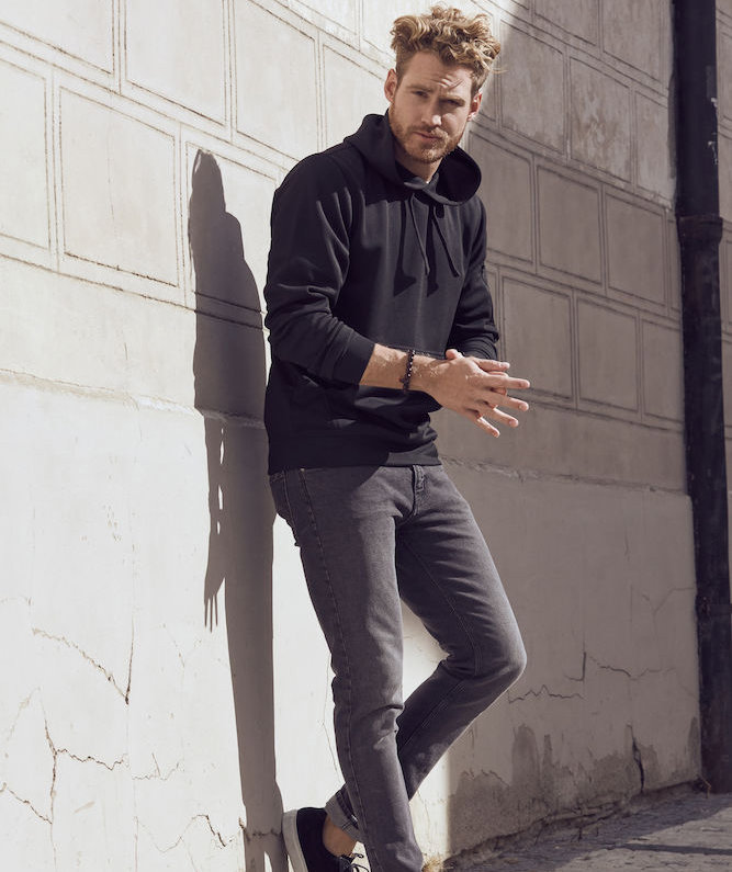 Clique Basic Active  hettegenser, Svart