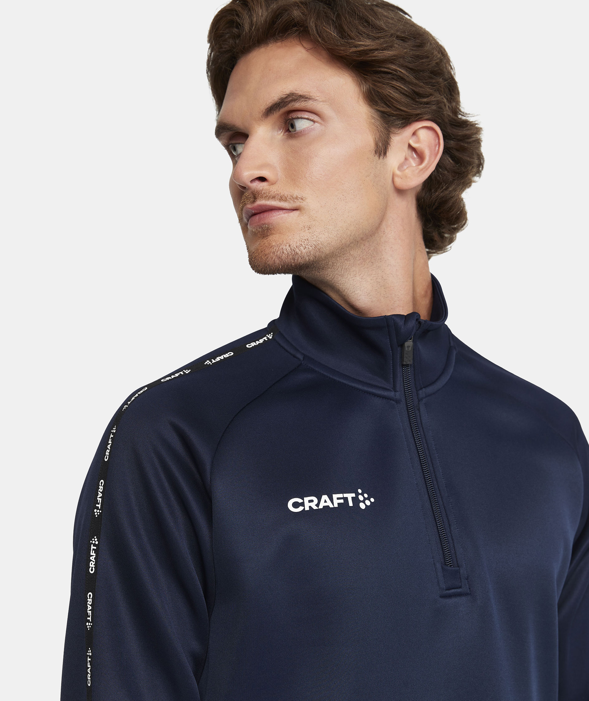 Craft Squad 2.0 halfzip training pullover, Navy, large image number 3