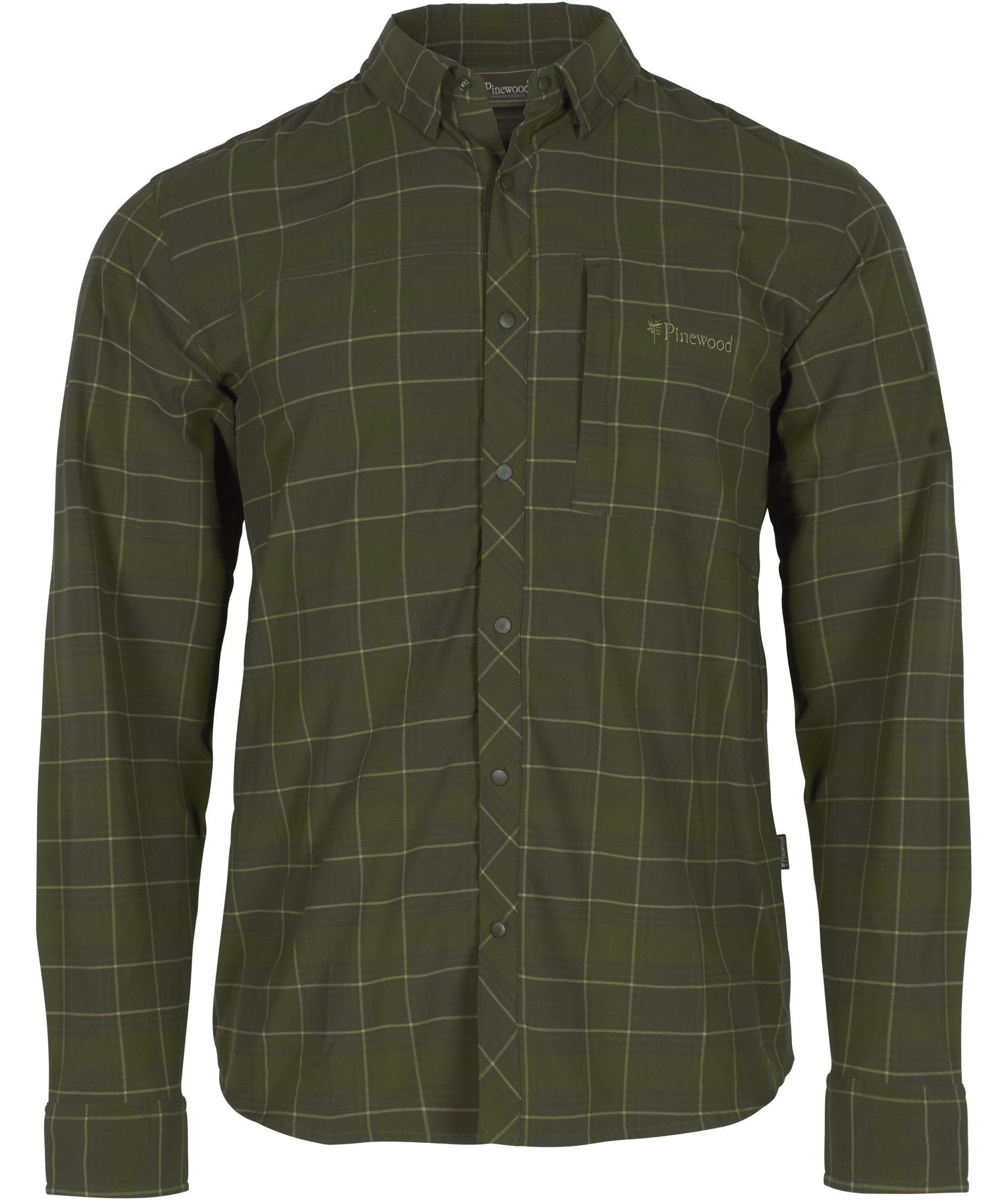 Pinewood Abisko Trekking skjorte, Moss green
