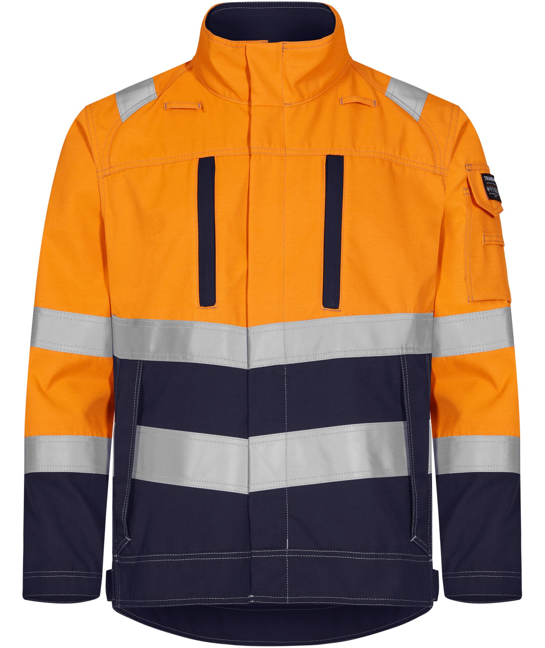 Tranemo Zenith FR Arbeitsjacke, Hi-Vis Orange/Marine