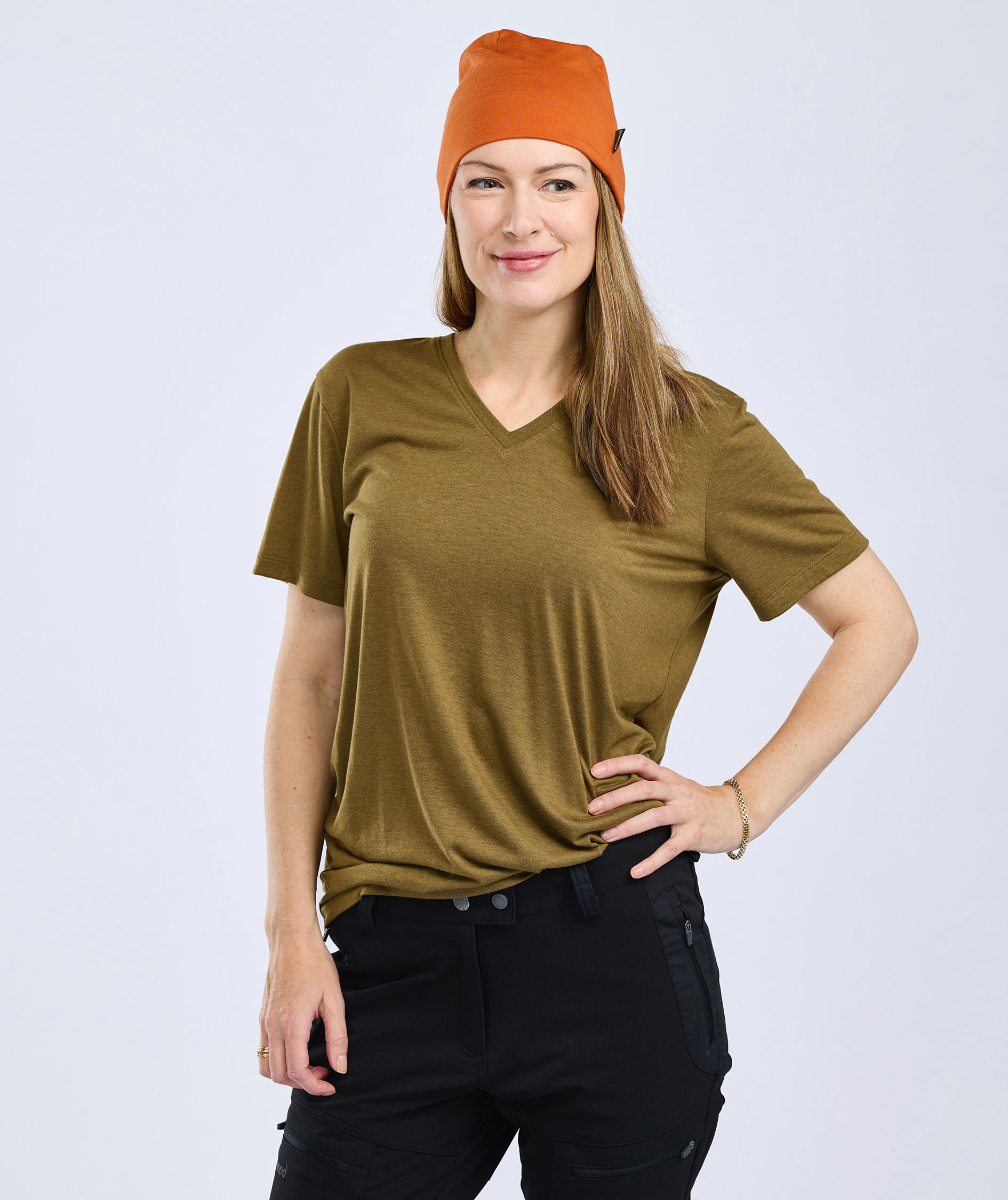 Pinewood Finnveden Forest dame T-shirt, Olive green, large image number 5
