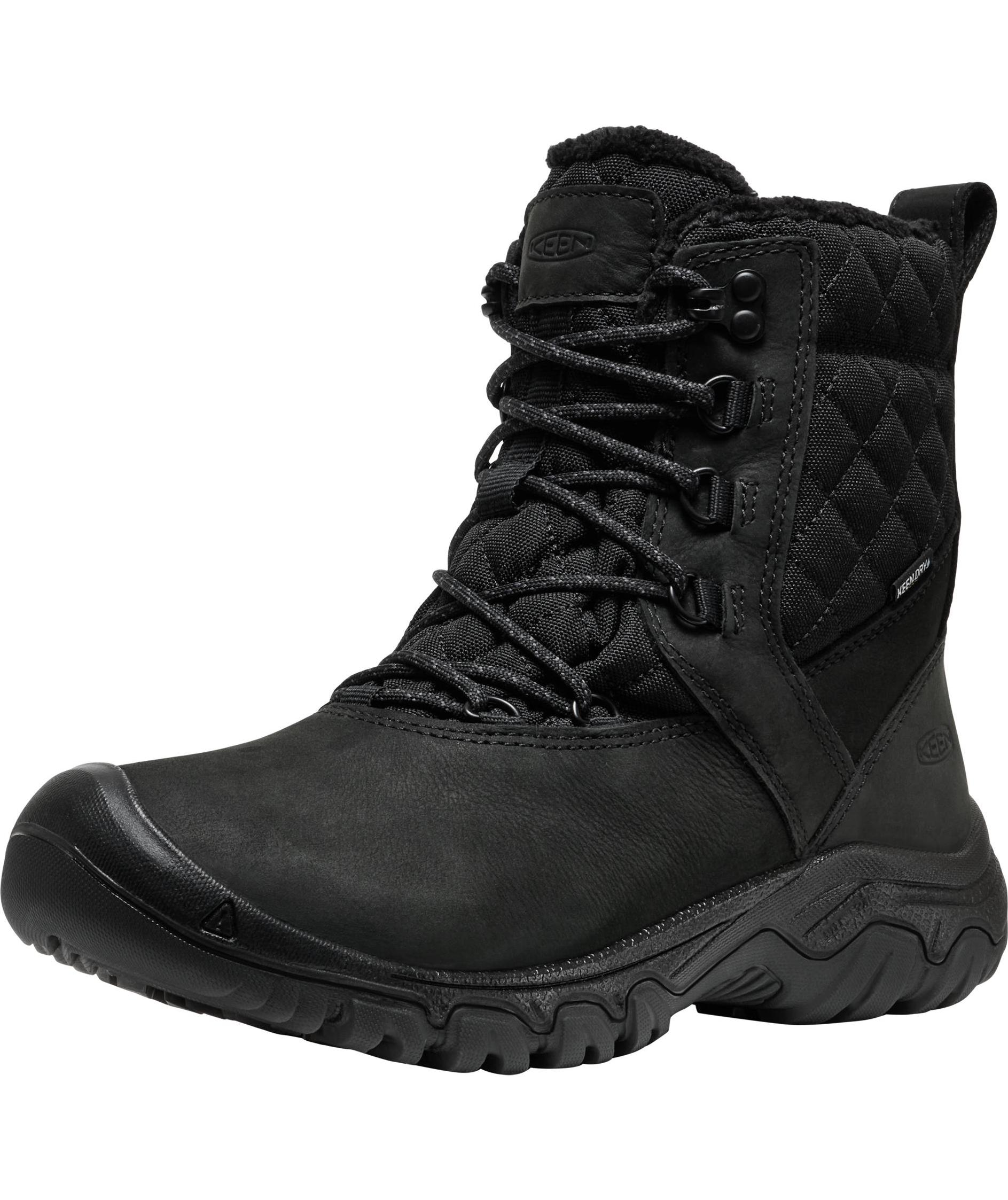 Keen Greta Boot II WP women's hiking boots, Black, large image number 3
