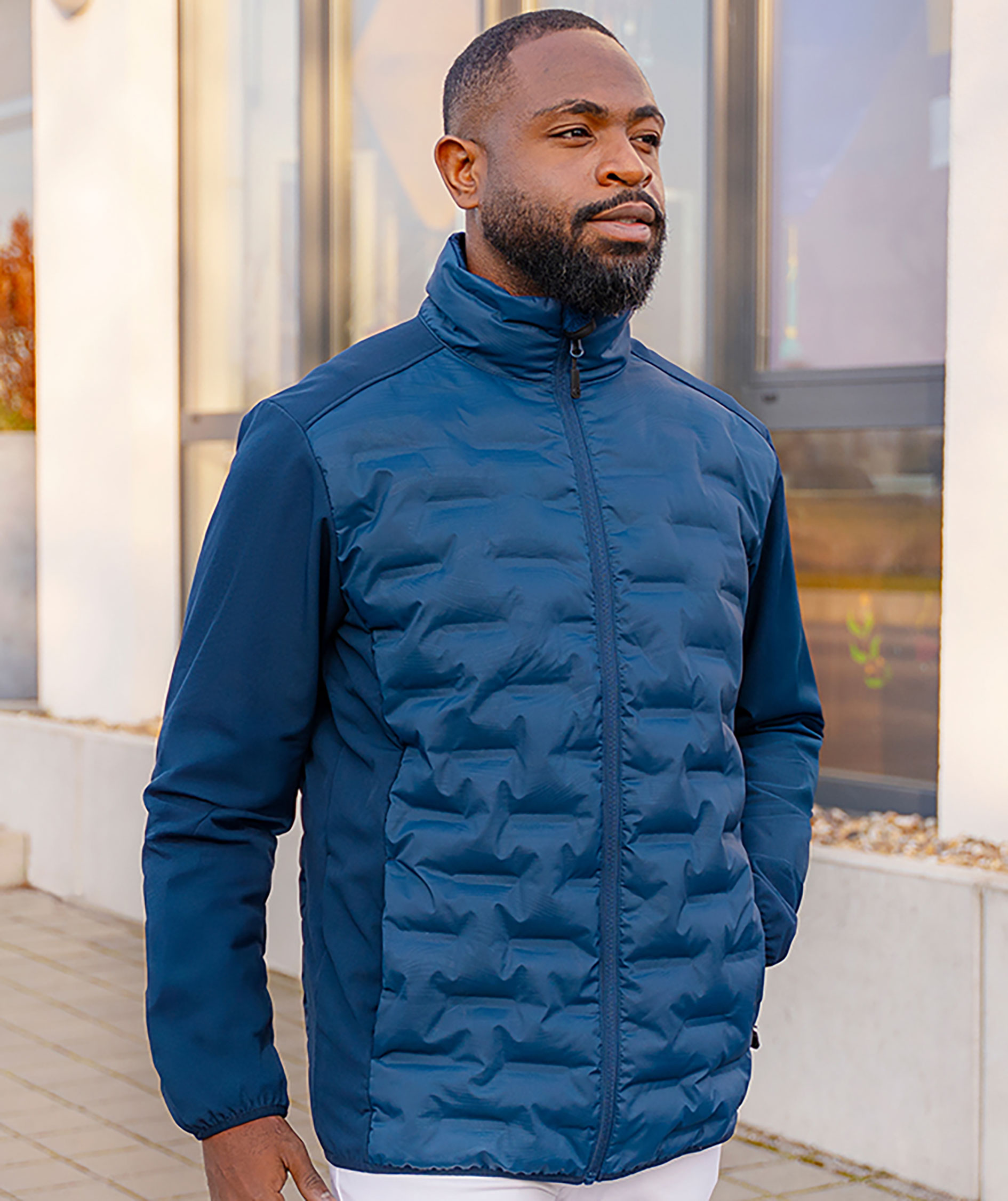 Karlowsky hybrid jacket, Navy