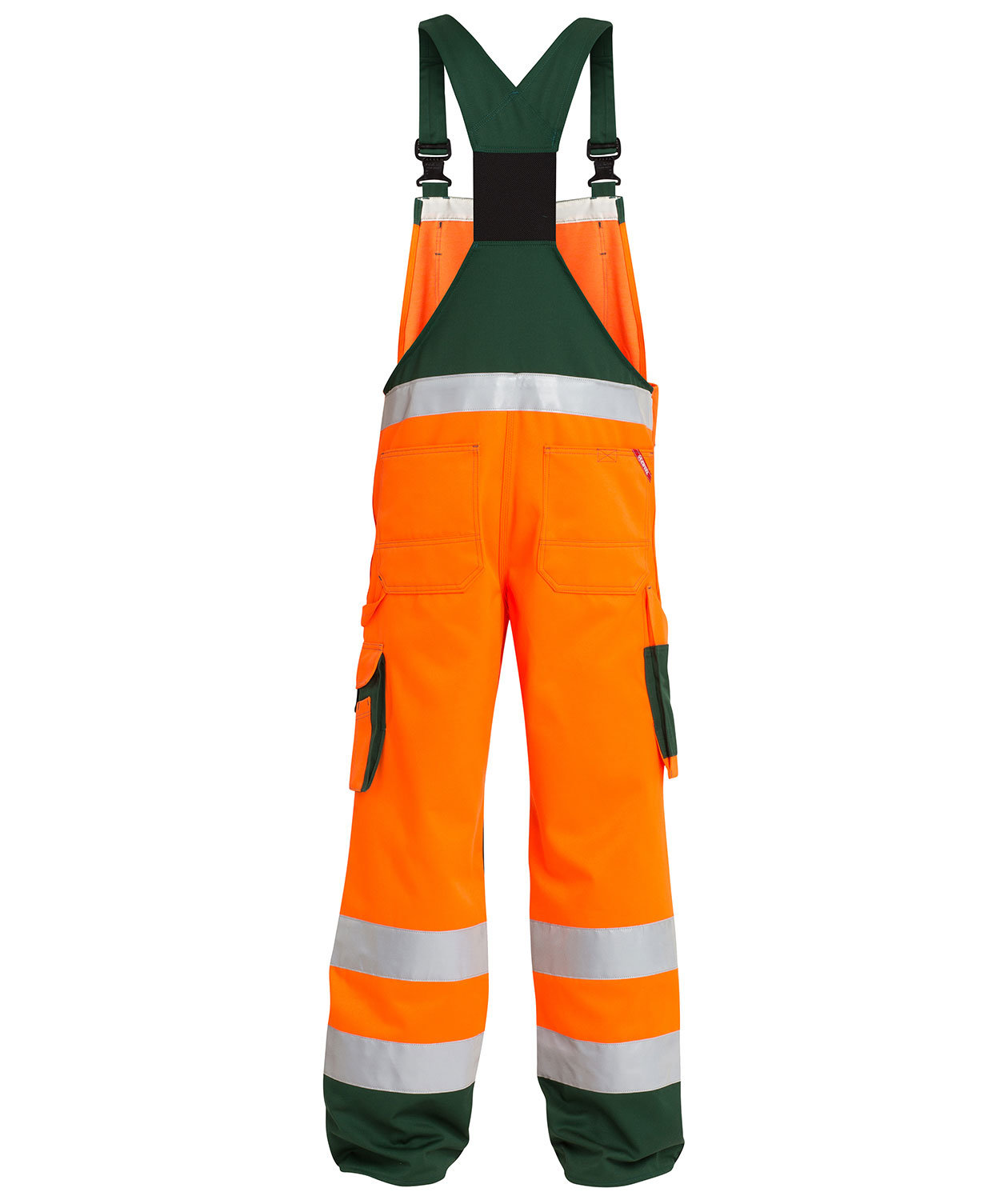Engel arbejdsoveralls, Hi-vis Orange/Gr&oslash;n