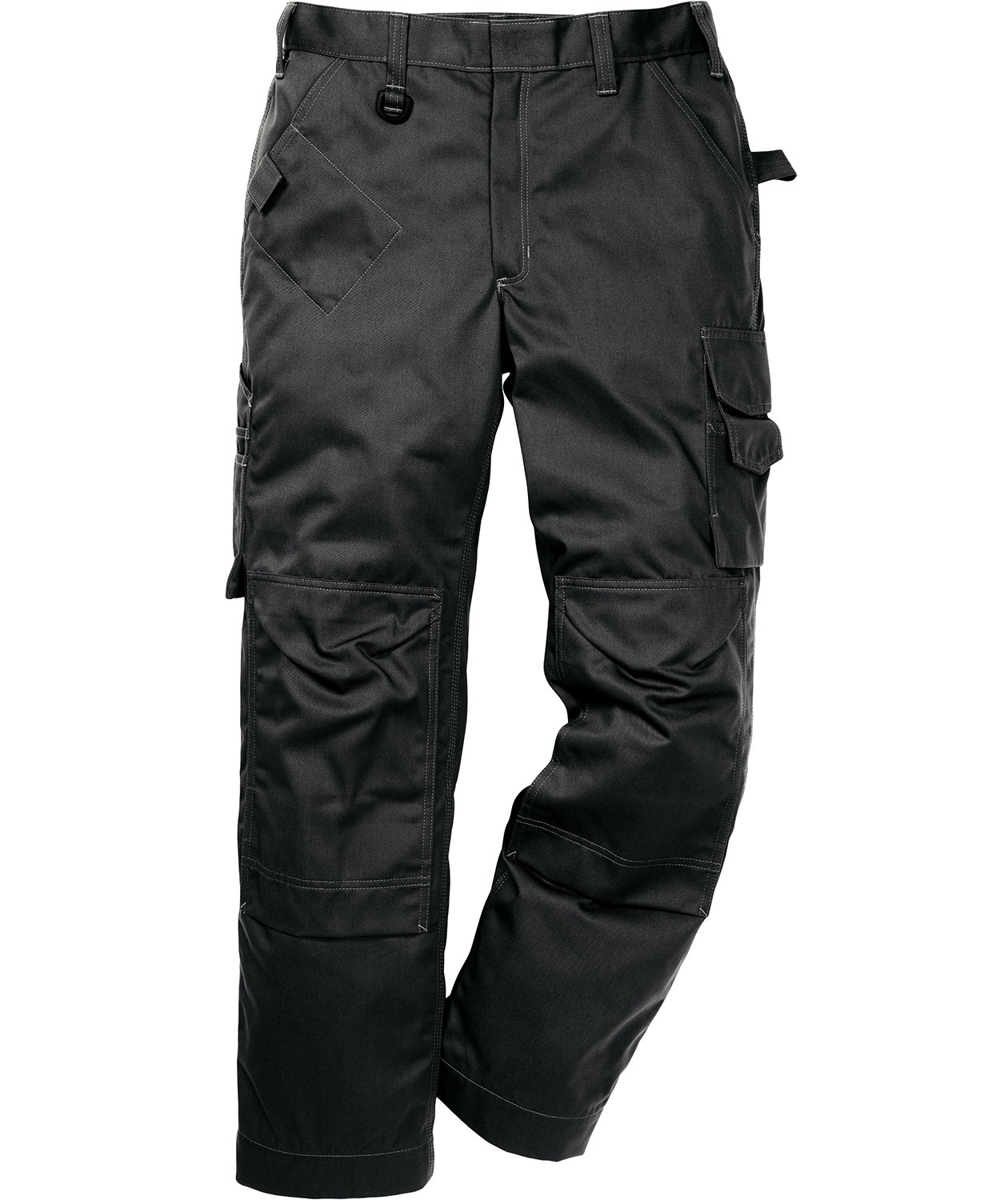 Kansas Icon One arbetsbyxa i bomull, Svart