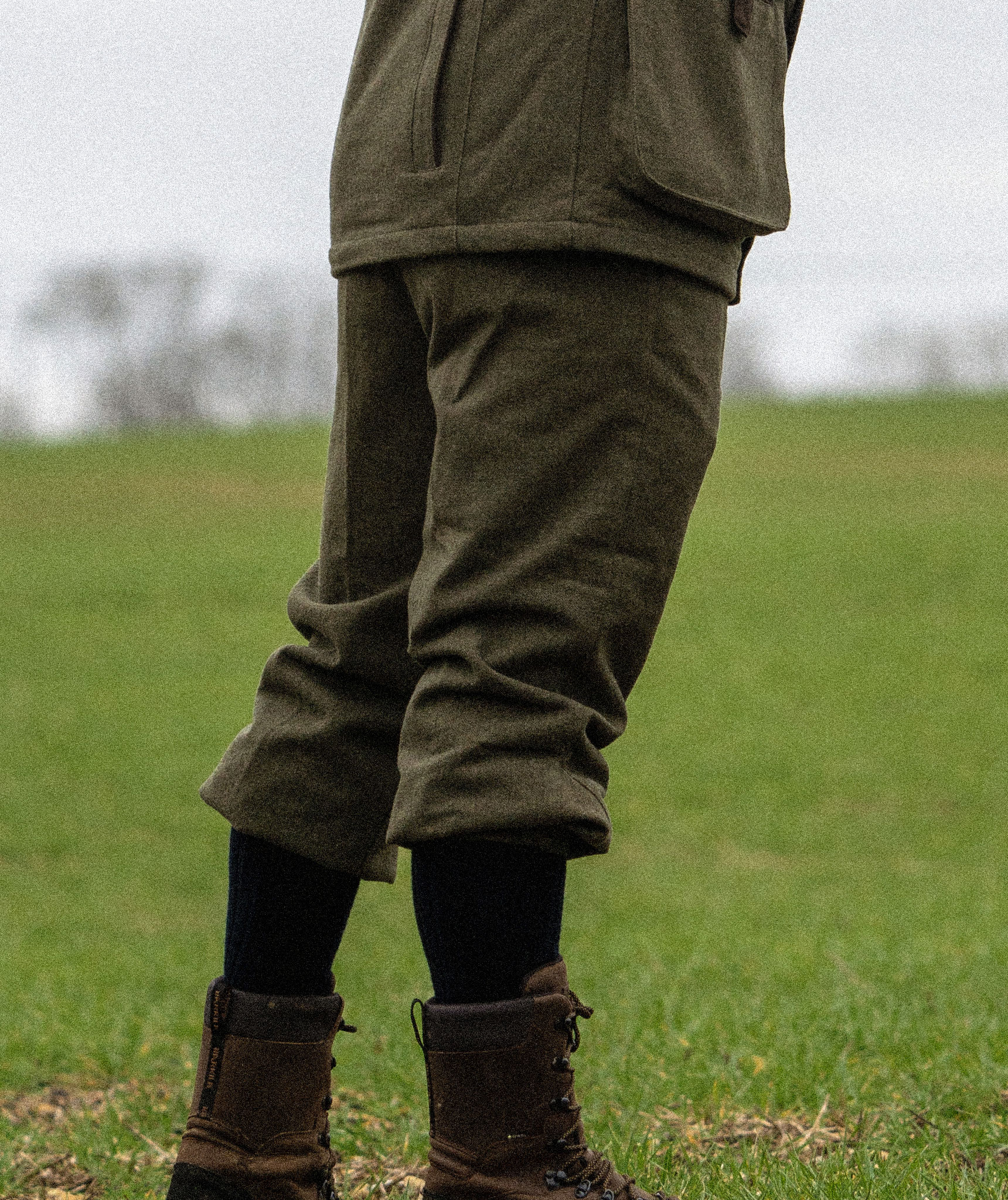 Seeland Hillside Harriet women's knickers with wool, Moss green, large image number 4