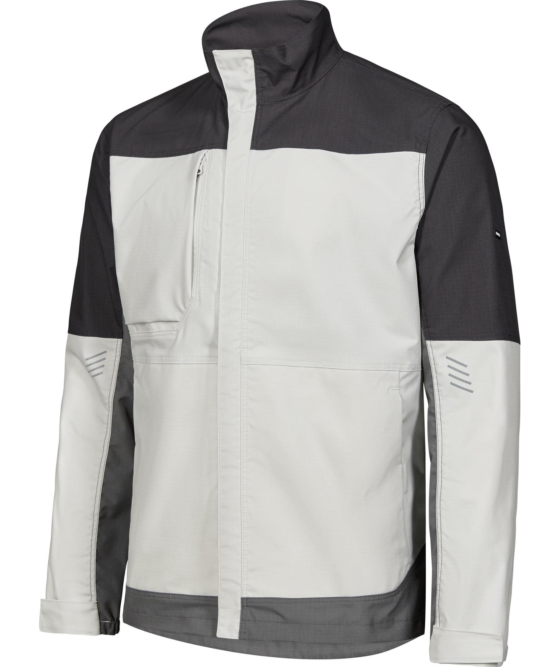 Engel Entire arbejdsjakke, Bone White/Anthracite Grey, large image number 5