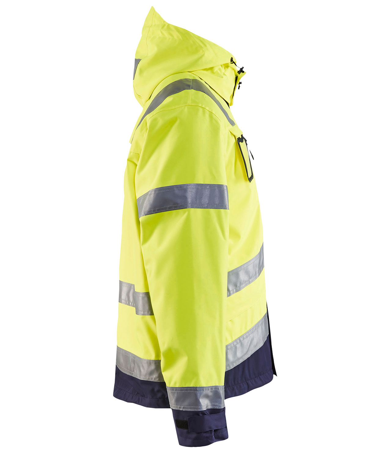 Bl&aring;kl&auml;der skaljakke, Hi-vis&nbsp;Gul/Marine, large image number 2