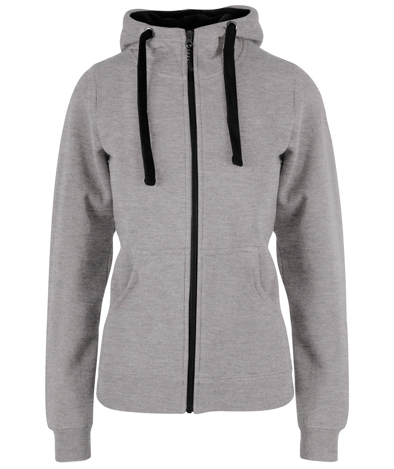 YOU Katherine hoodie dam, Gr&aring;melerad/Svart