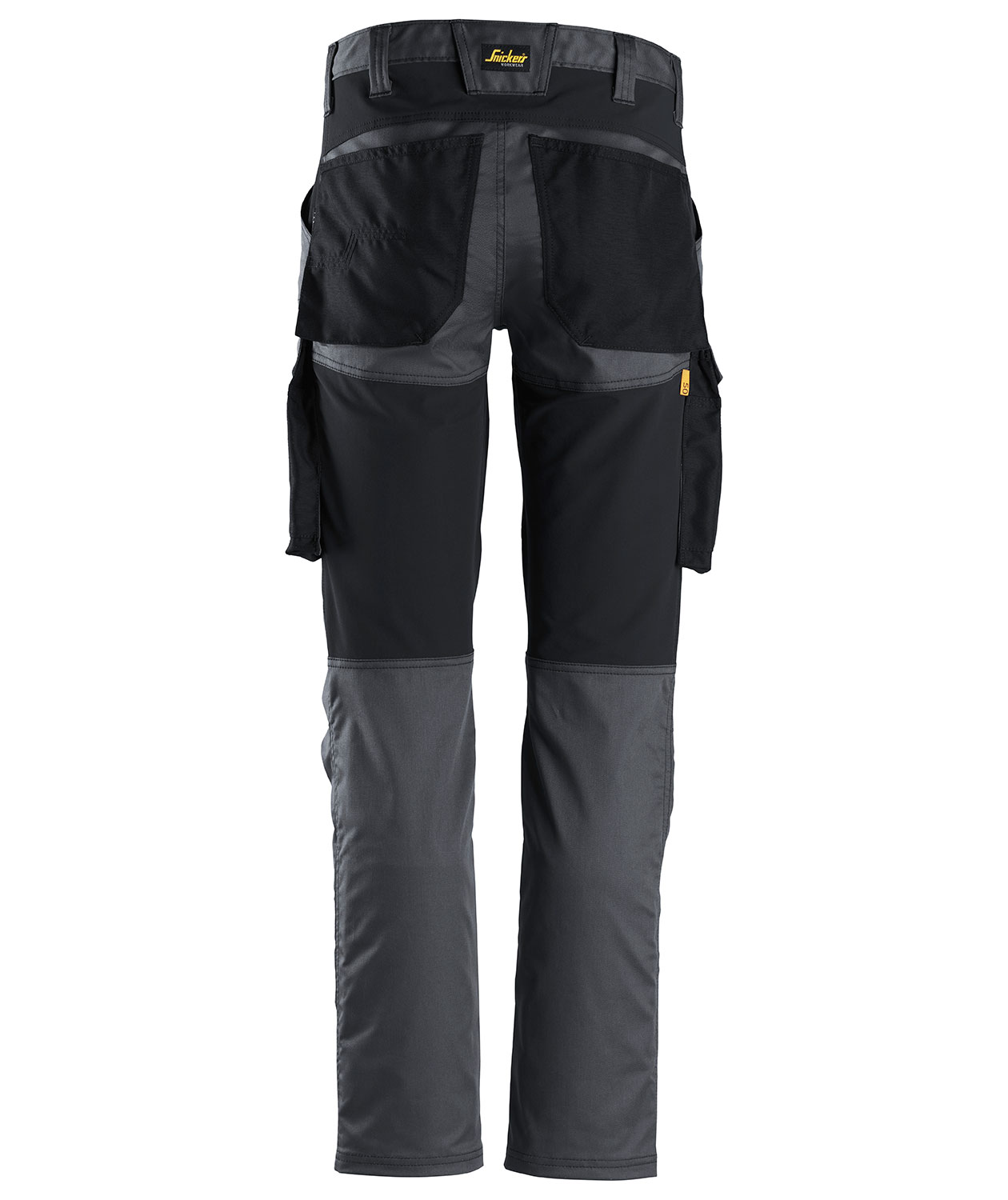 Snickers&nbsp;AllroundWork servicebukser 6803, St&aring;lgr&aring;/Sort, large image number 1