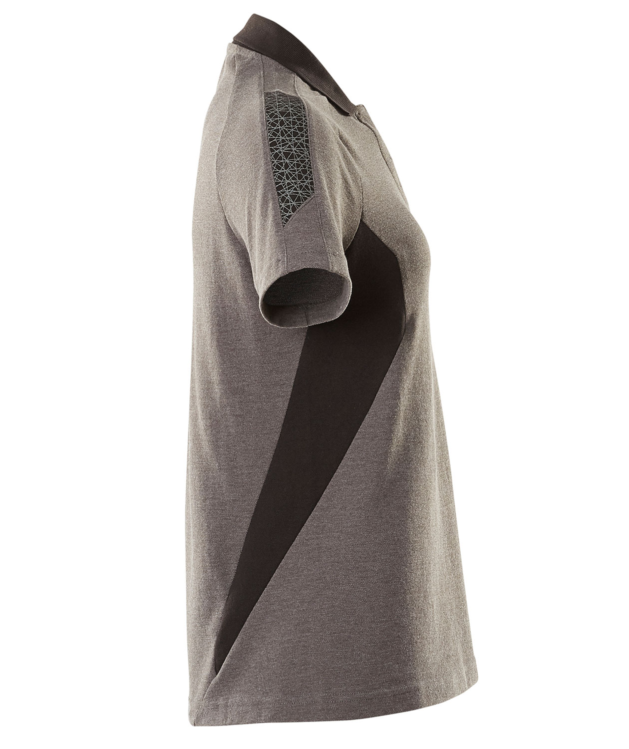 Mascot Accelerate dame polo T-skjorte, M&oslash;rk Antrasitt/Svart, large image number 2