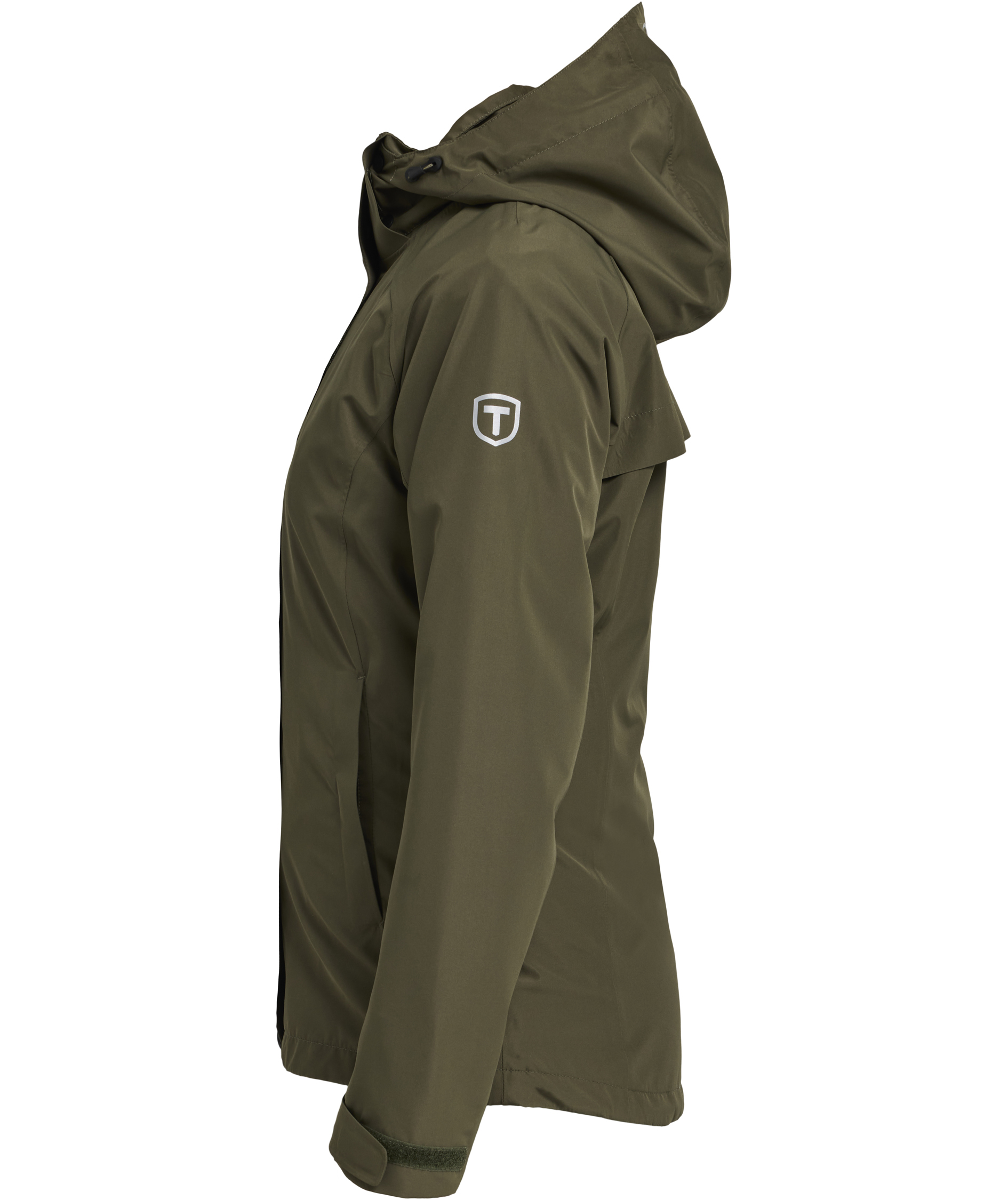 Tenson Westing regnjacka dam, Olivgr&ouml;n, large image number 4