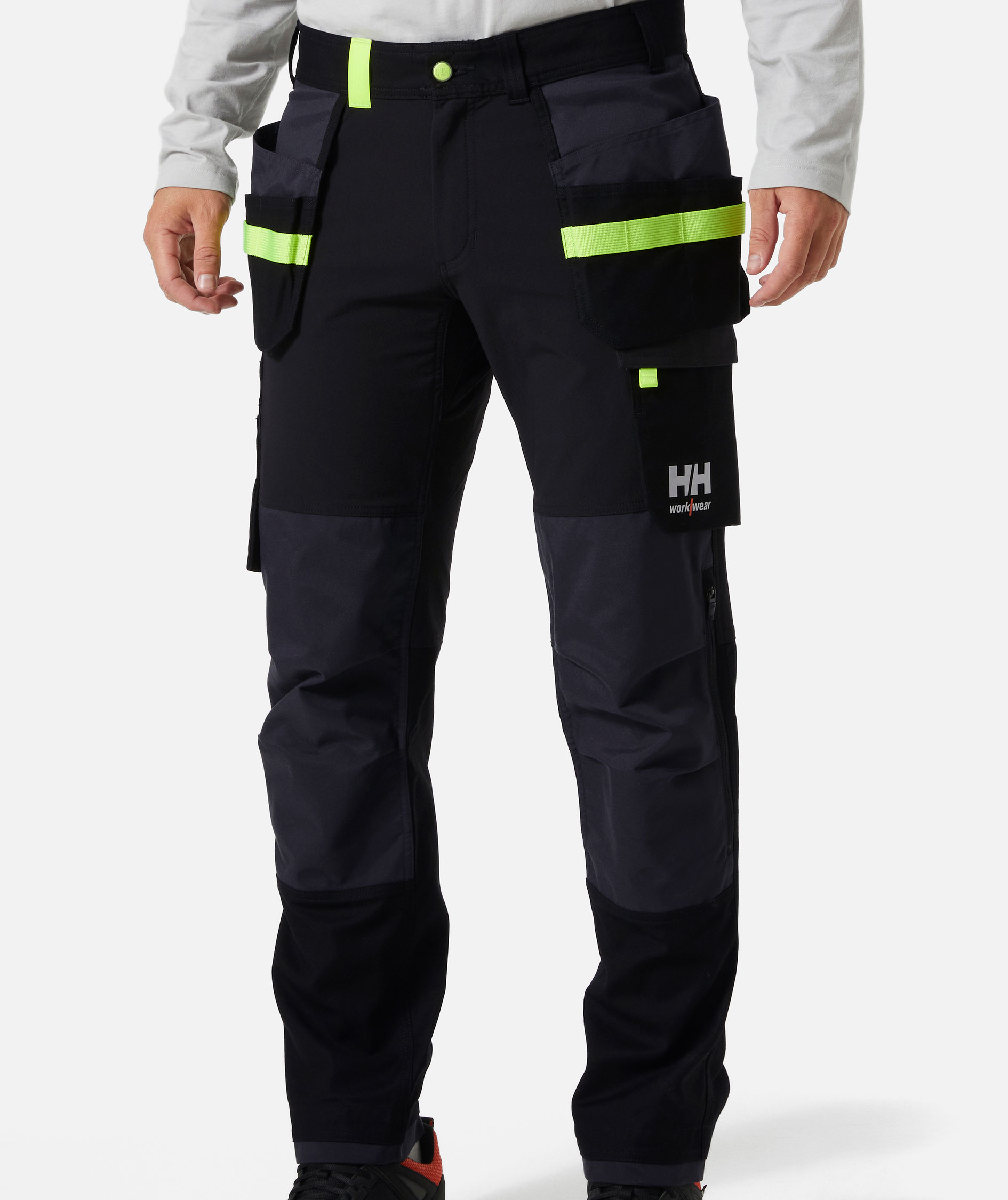 Helly Hansen Oxford 4X hantverksbyxa full stretch, Svart/Ebony