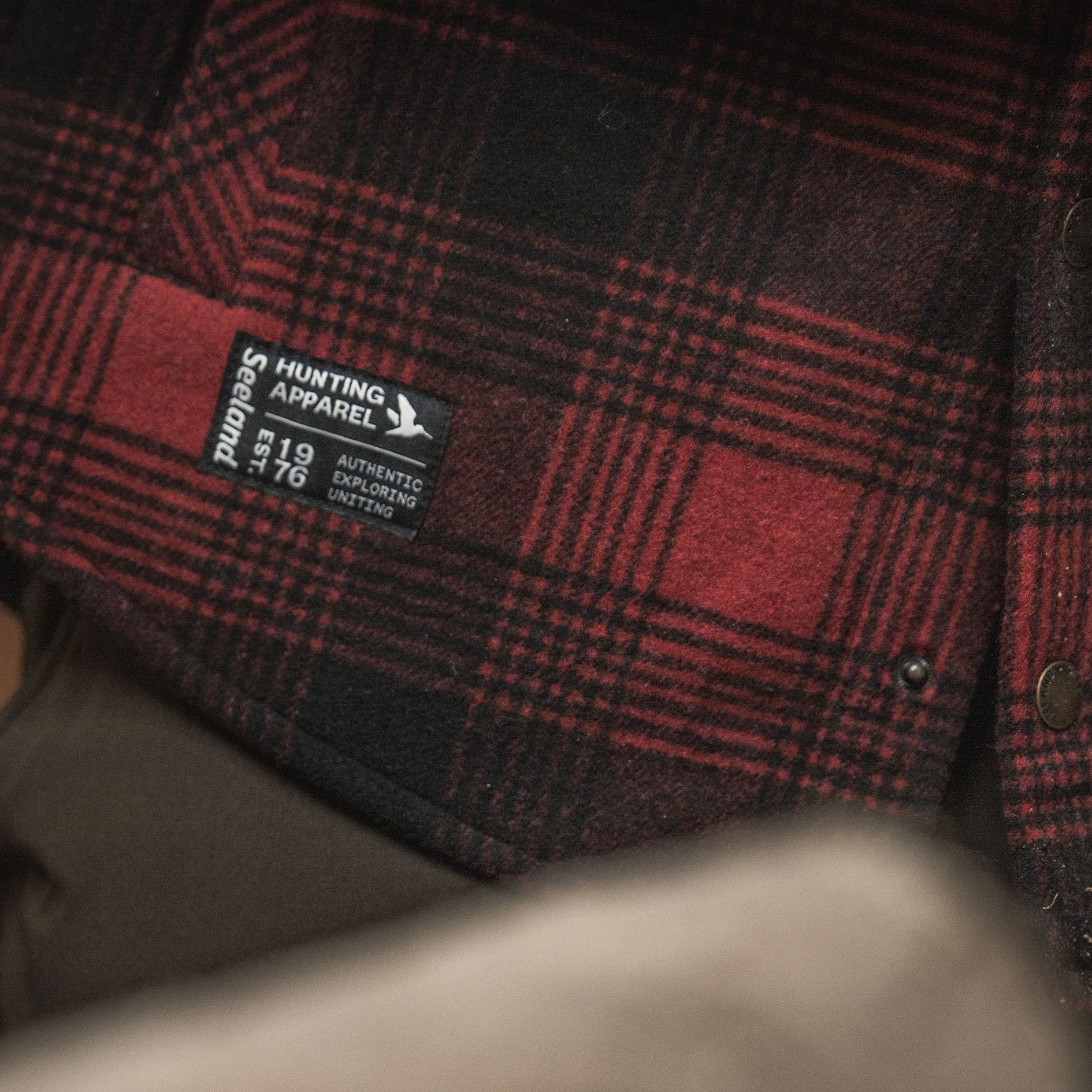 Seeland Canada Yukon shirt jacket, Red Check, large image number 8