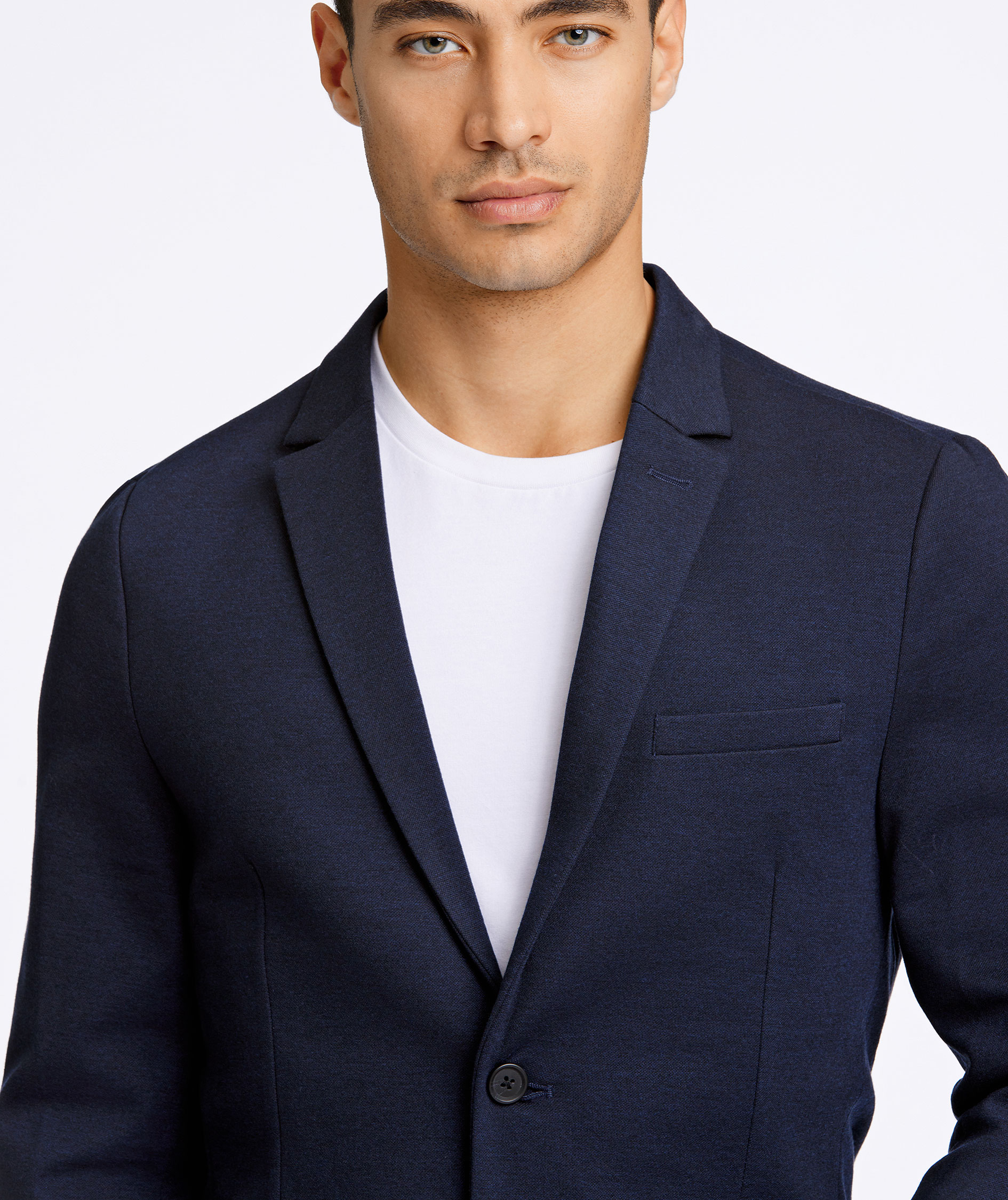 Lindbergh Superflex slim fit blazer, Navy Mix, large image number 3